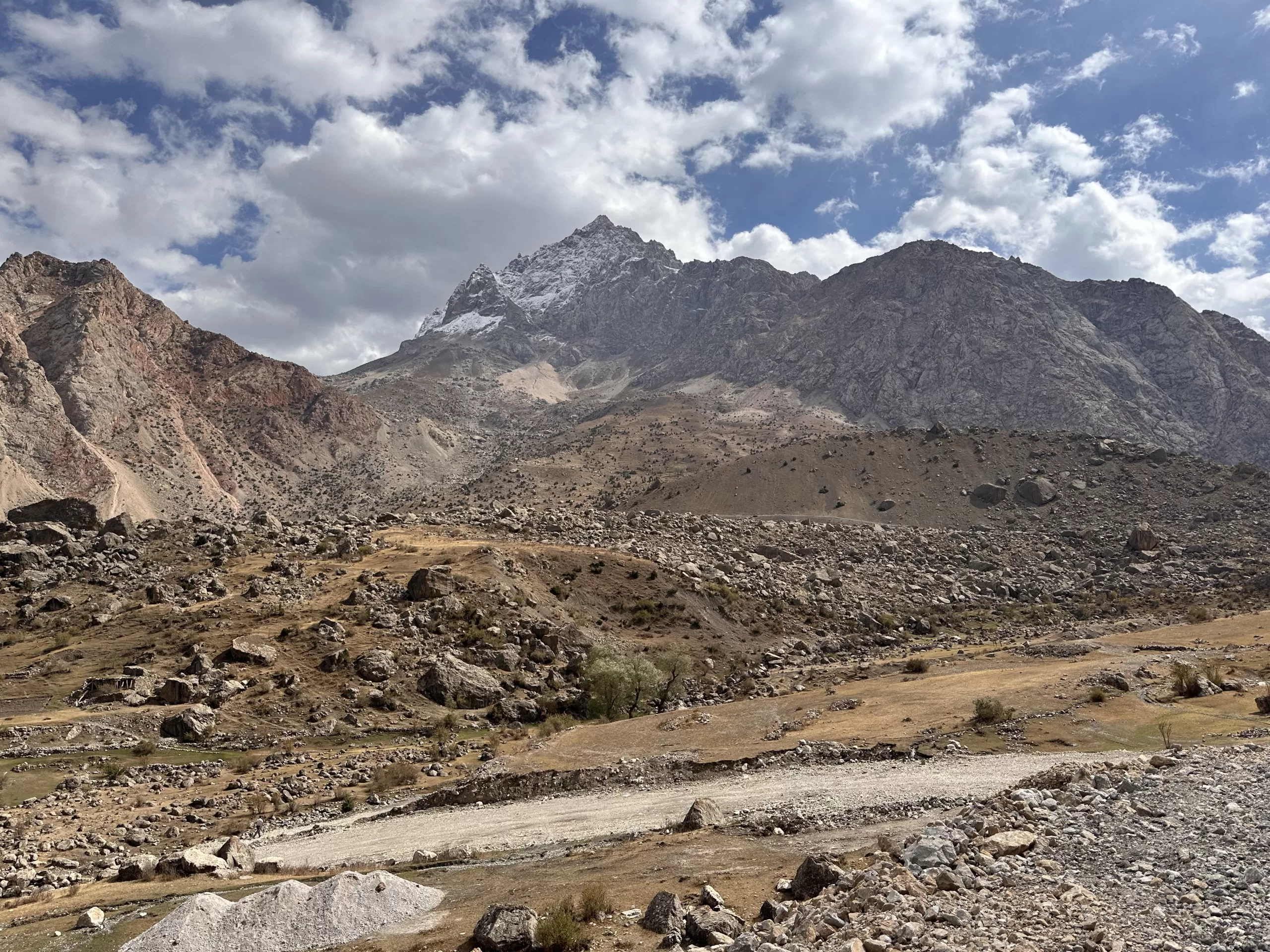 Montañas en Tayikistán