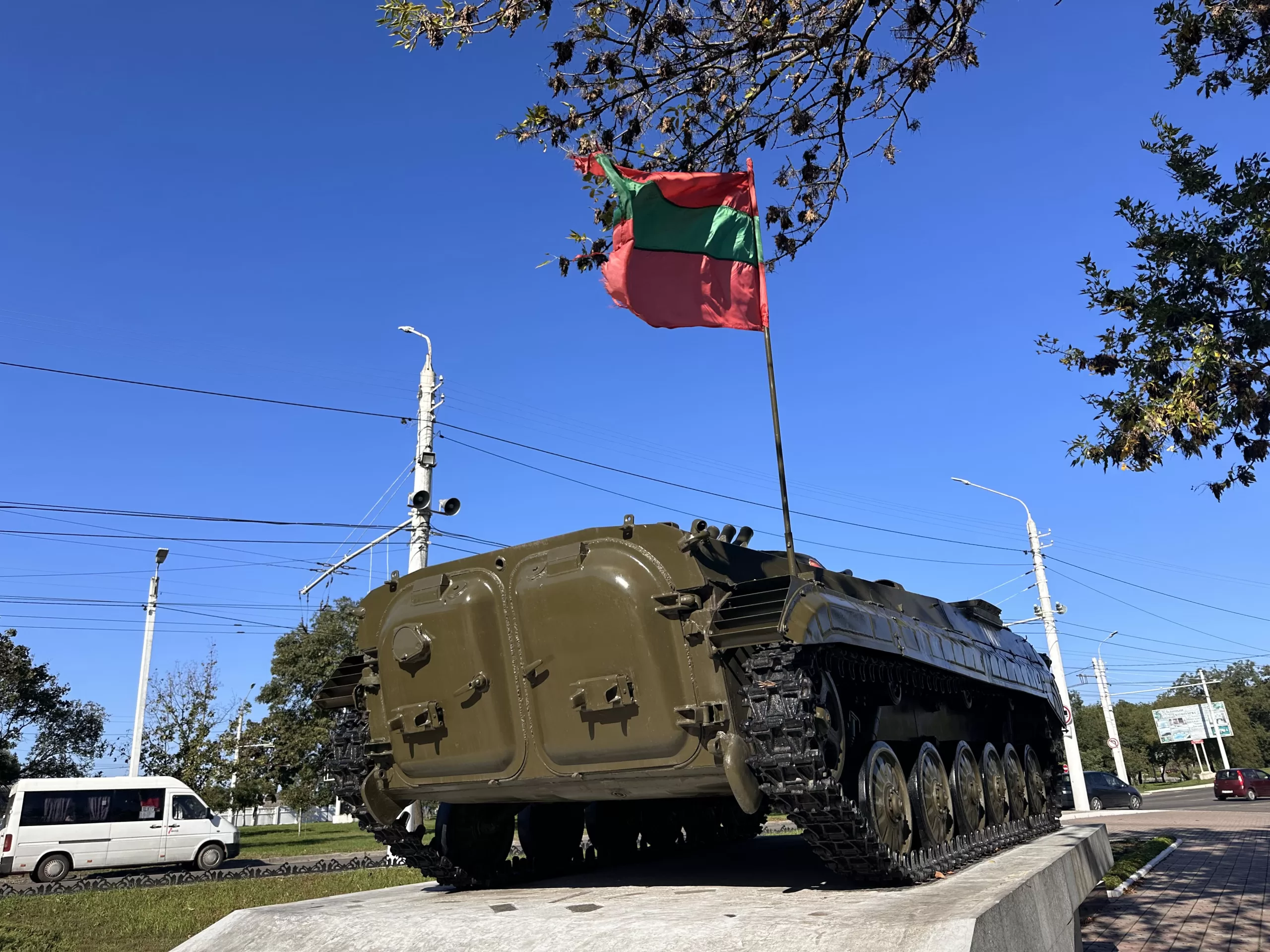 Tanque de Bender en Transnistria
