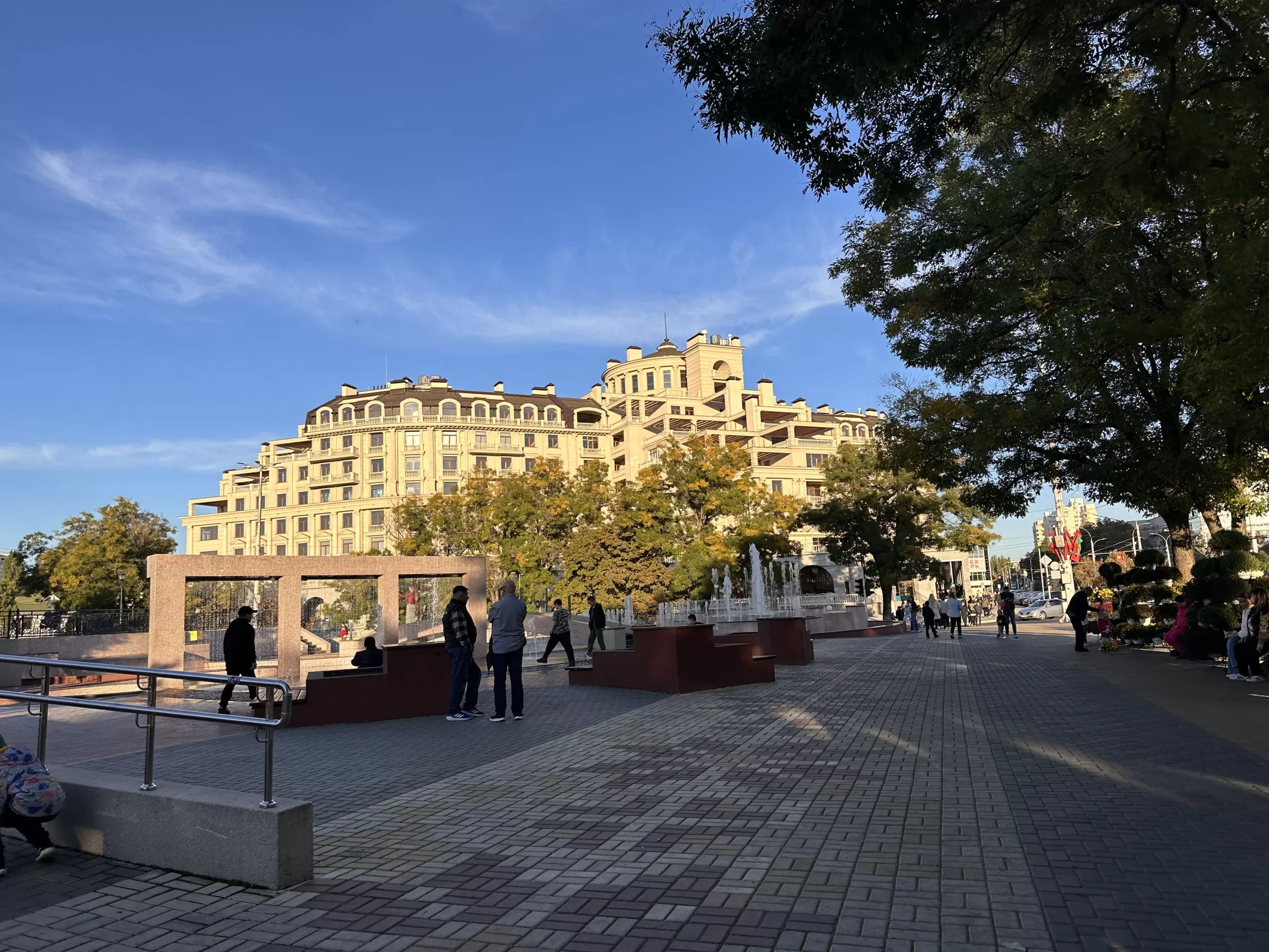 Ciudad de Tiraspol en Transnistria