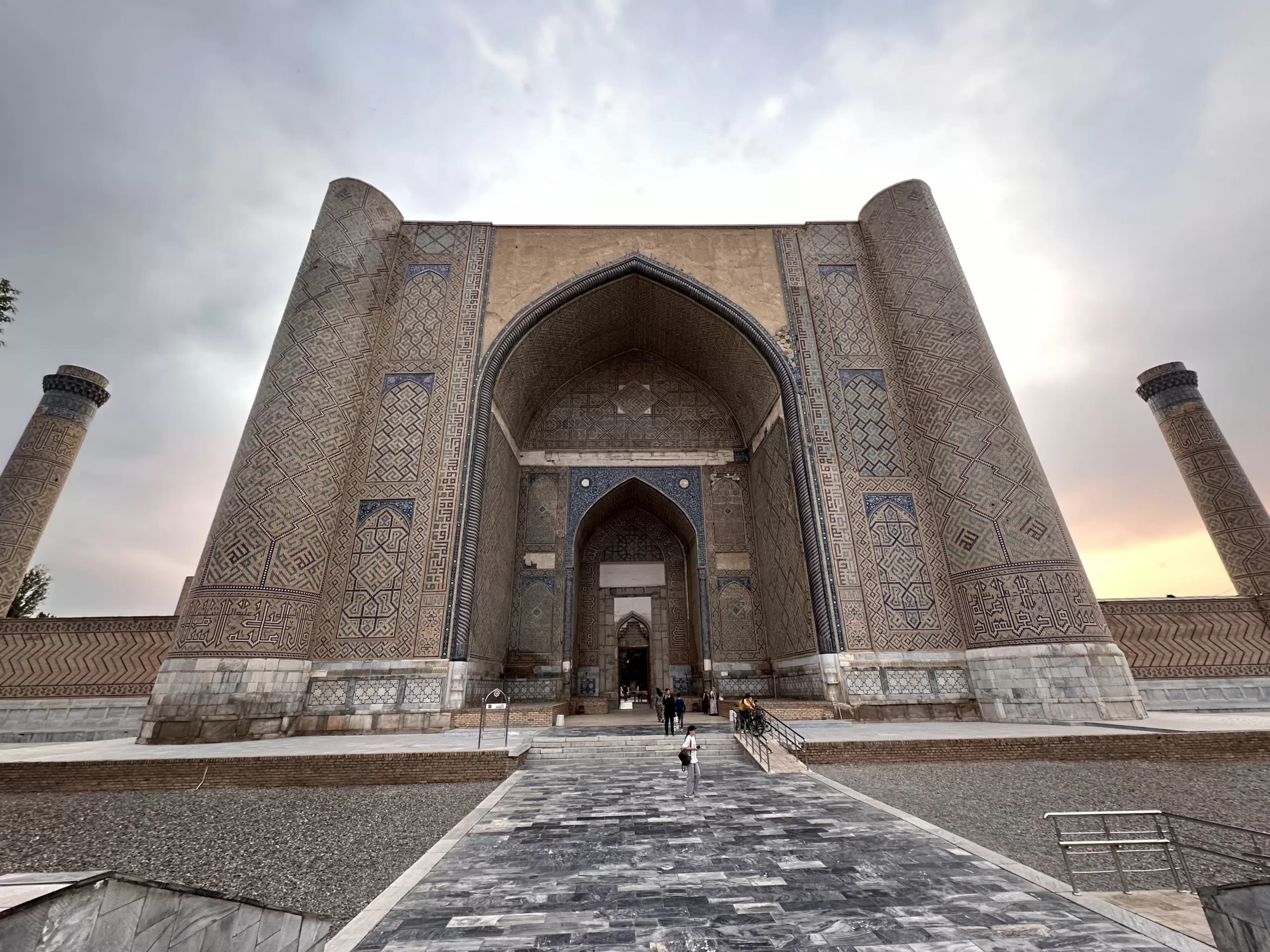 Mezquita Bibi-Khanym en Samarcanda