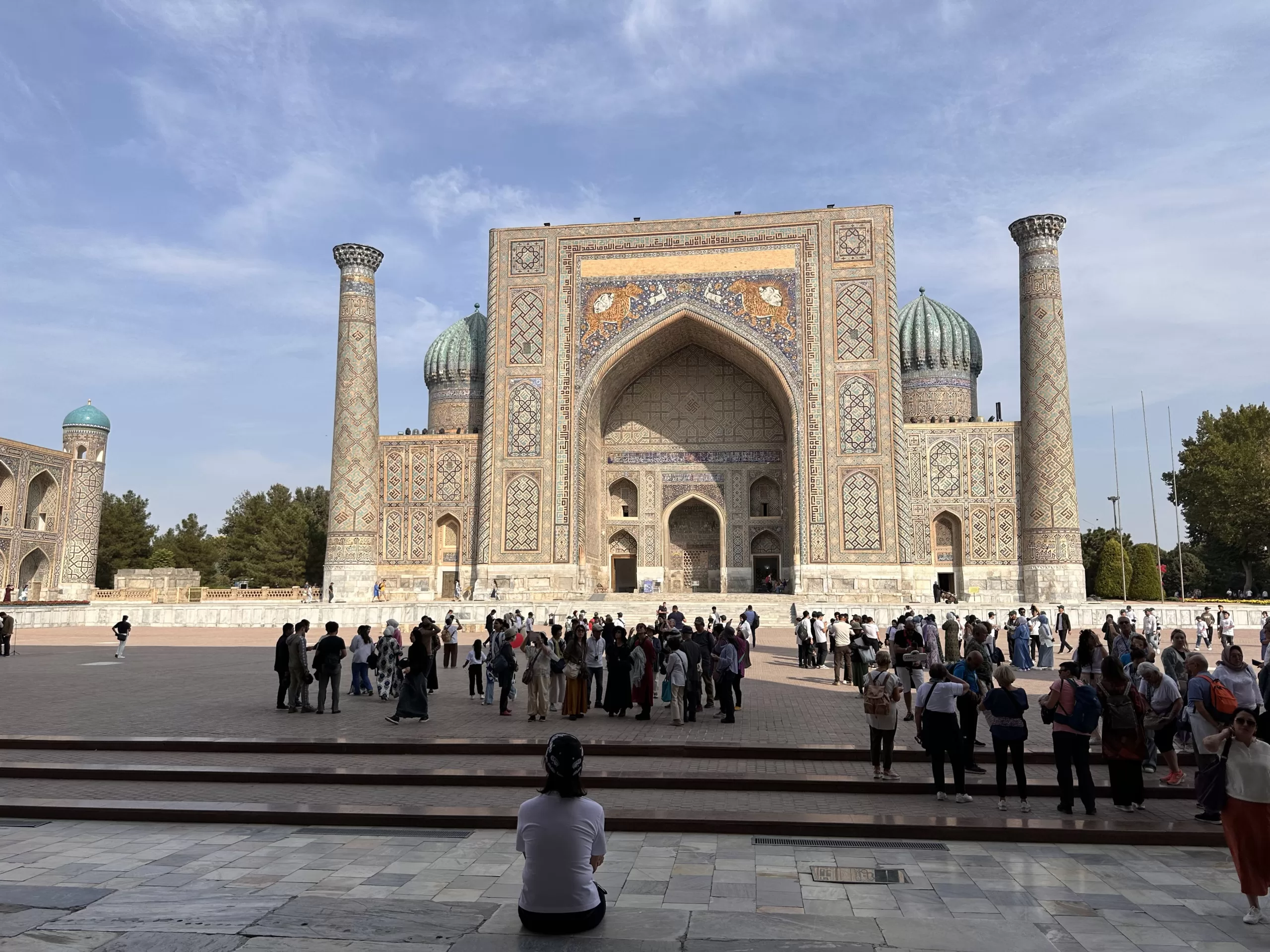 Visitar la Madraza de Sher-Dor en la Plaza Registán | Uzbekistán