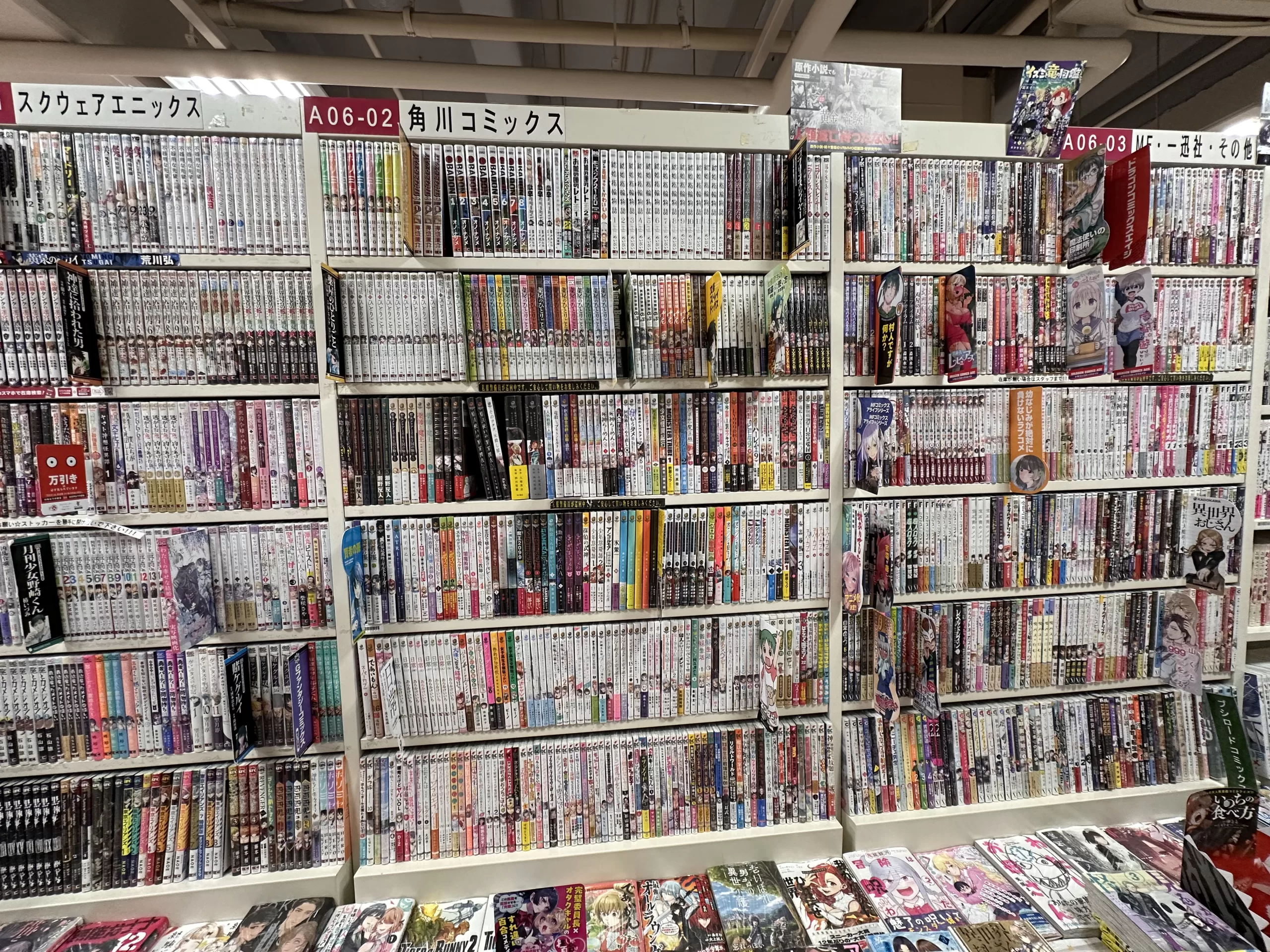 Manga y Anime en Akihabara en Tokio