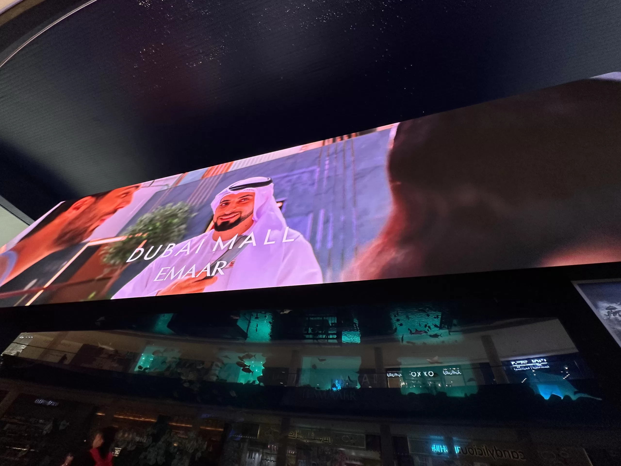 Pantalla Gigante del Dubai Mall