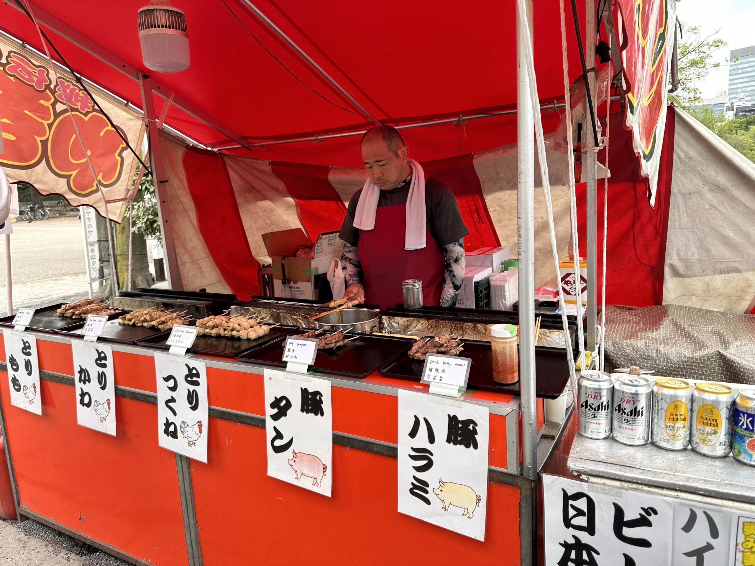 Mercados y Tiendas Locales en el parque Ueno