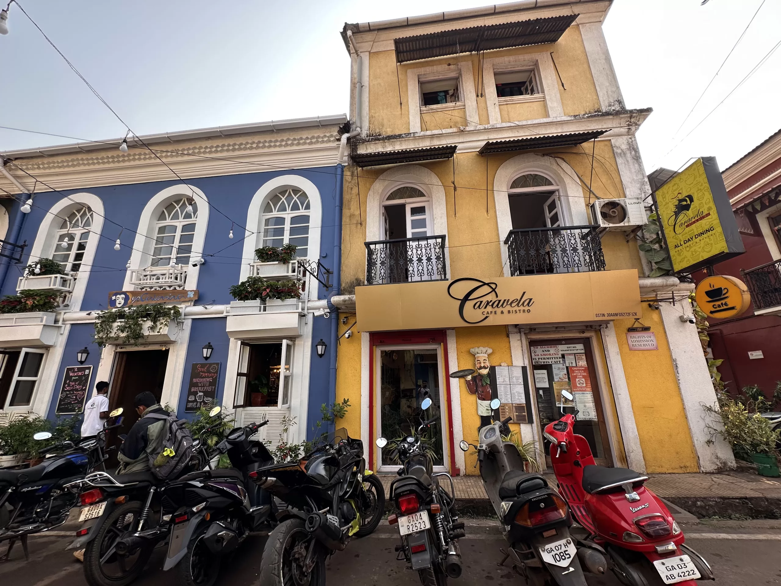 Arquitectura en el centro de Panaji