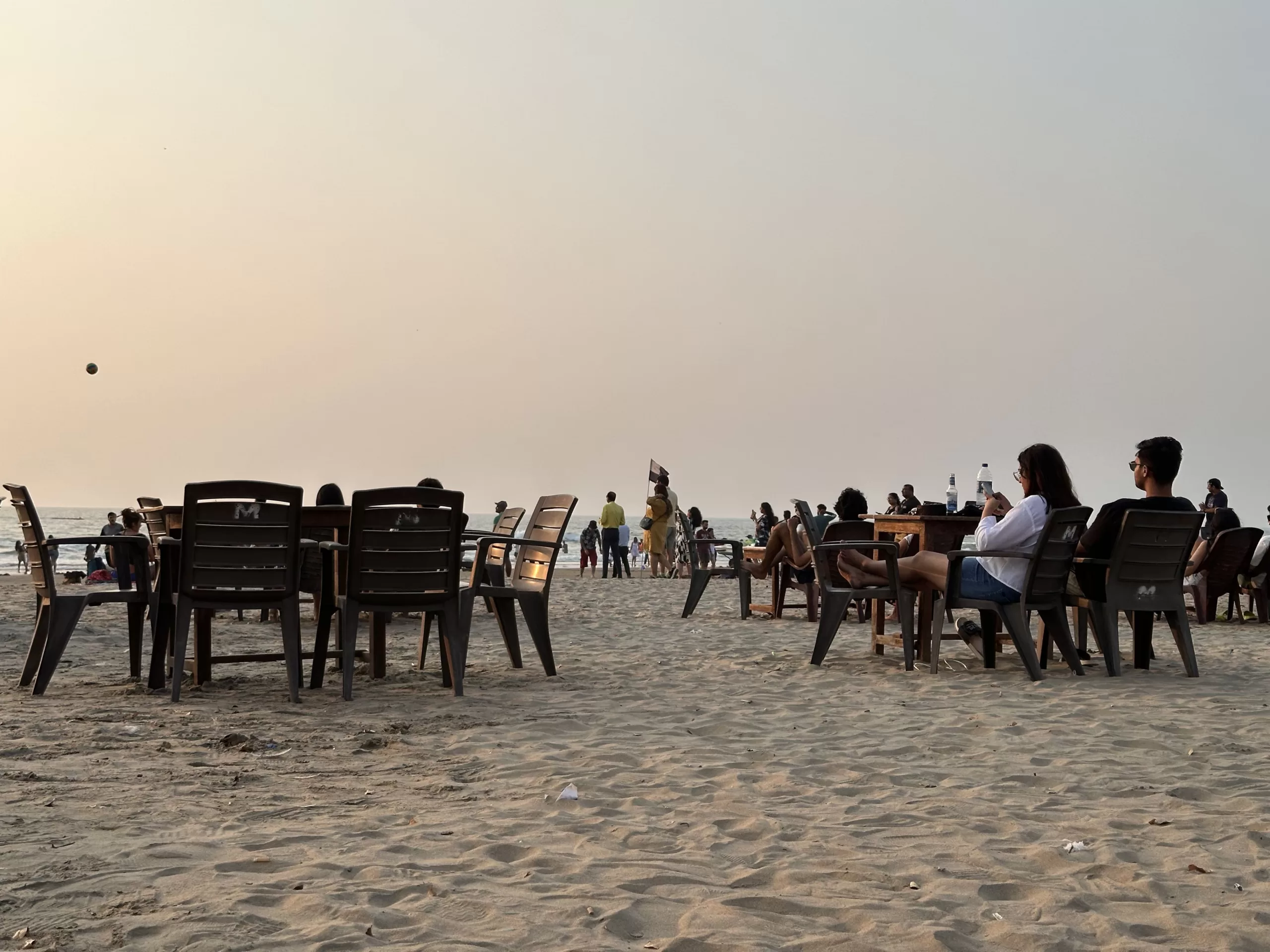 Playa de Vagator Sur (Little Vagator) en Goa