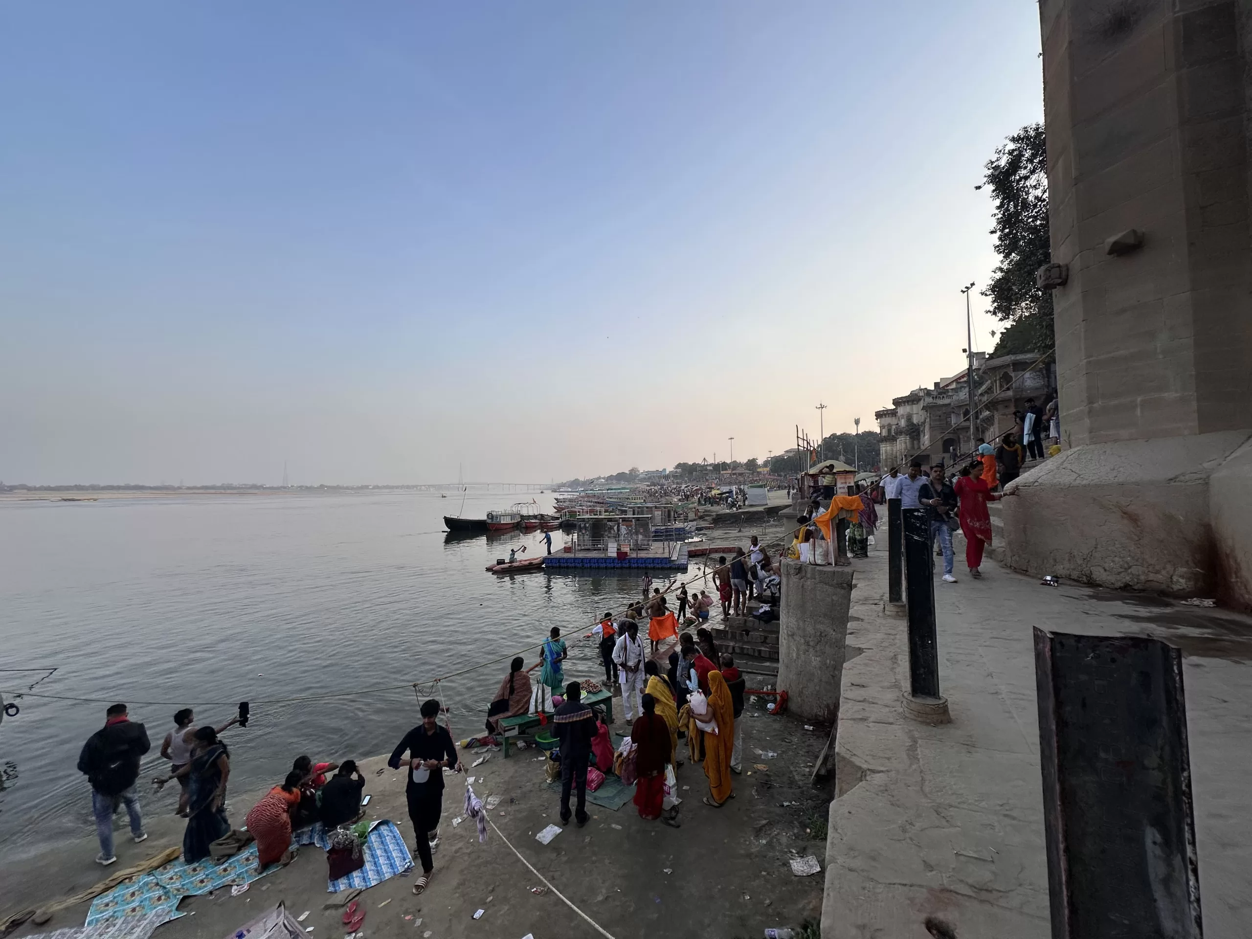 Baños en el río Ganges
