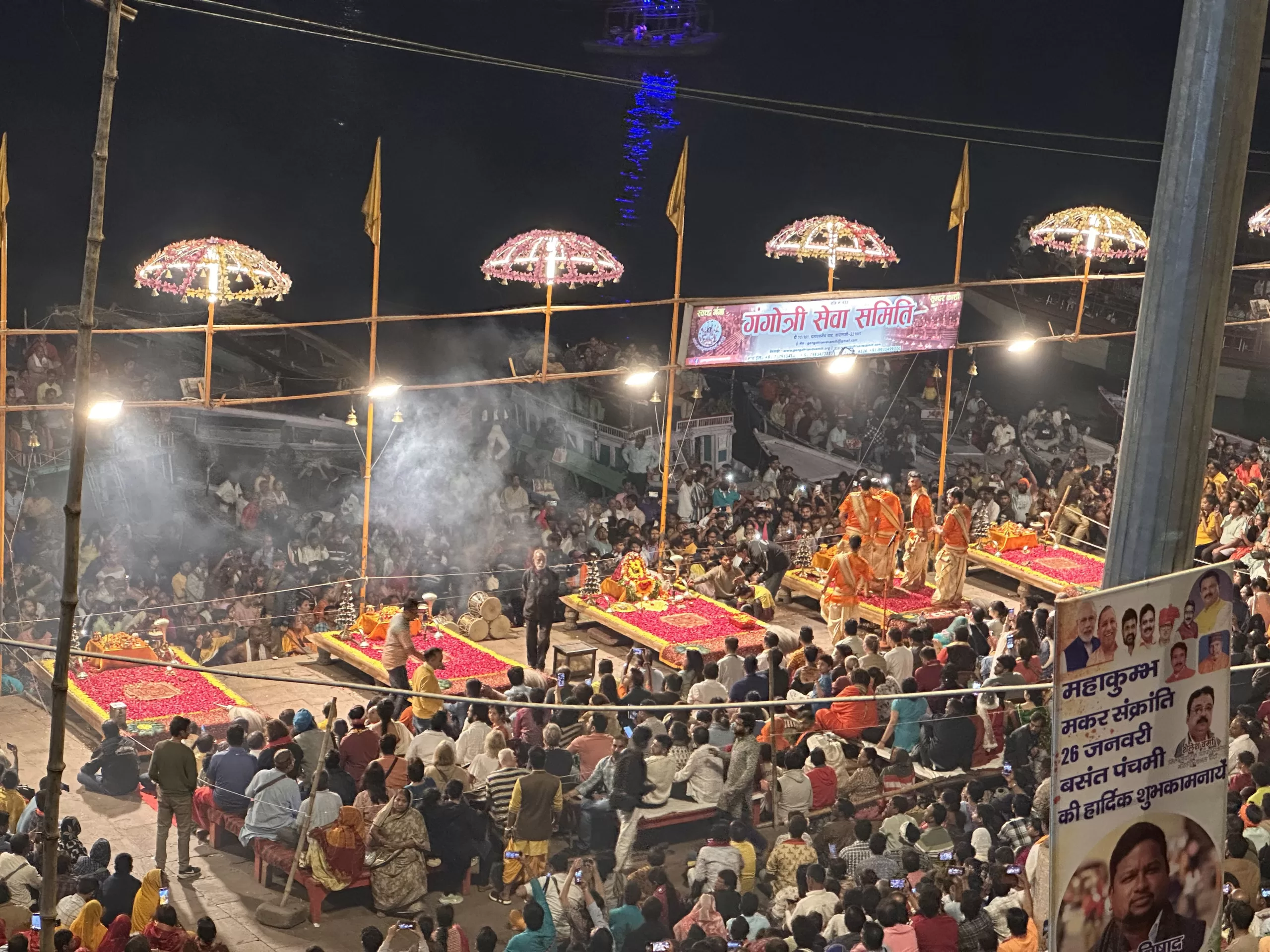 Presenciar el Aarti un Ritual Hindú