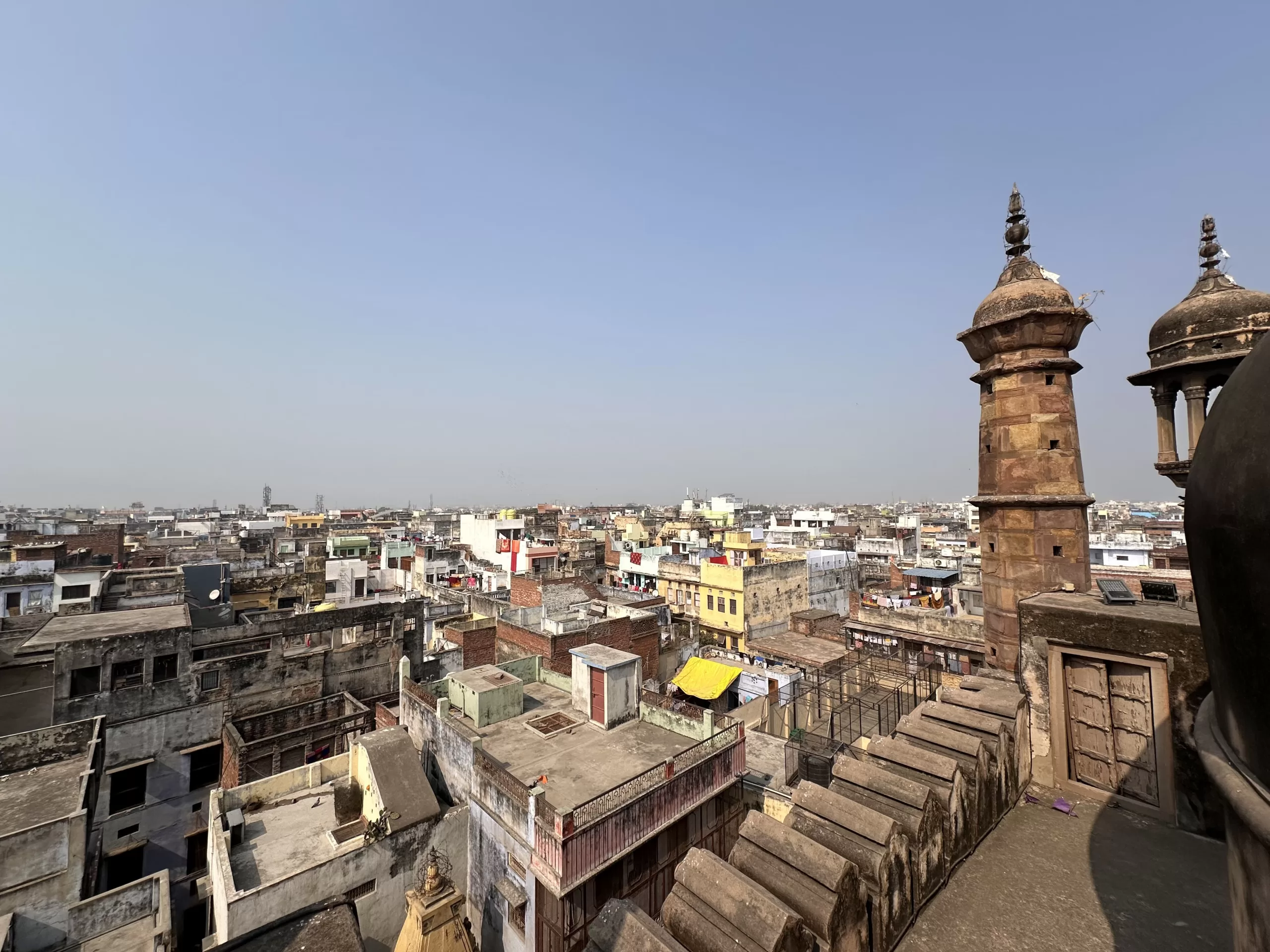 Vistas desde la Mezquita Alamgir Masjid