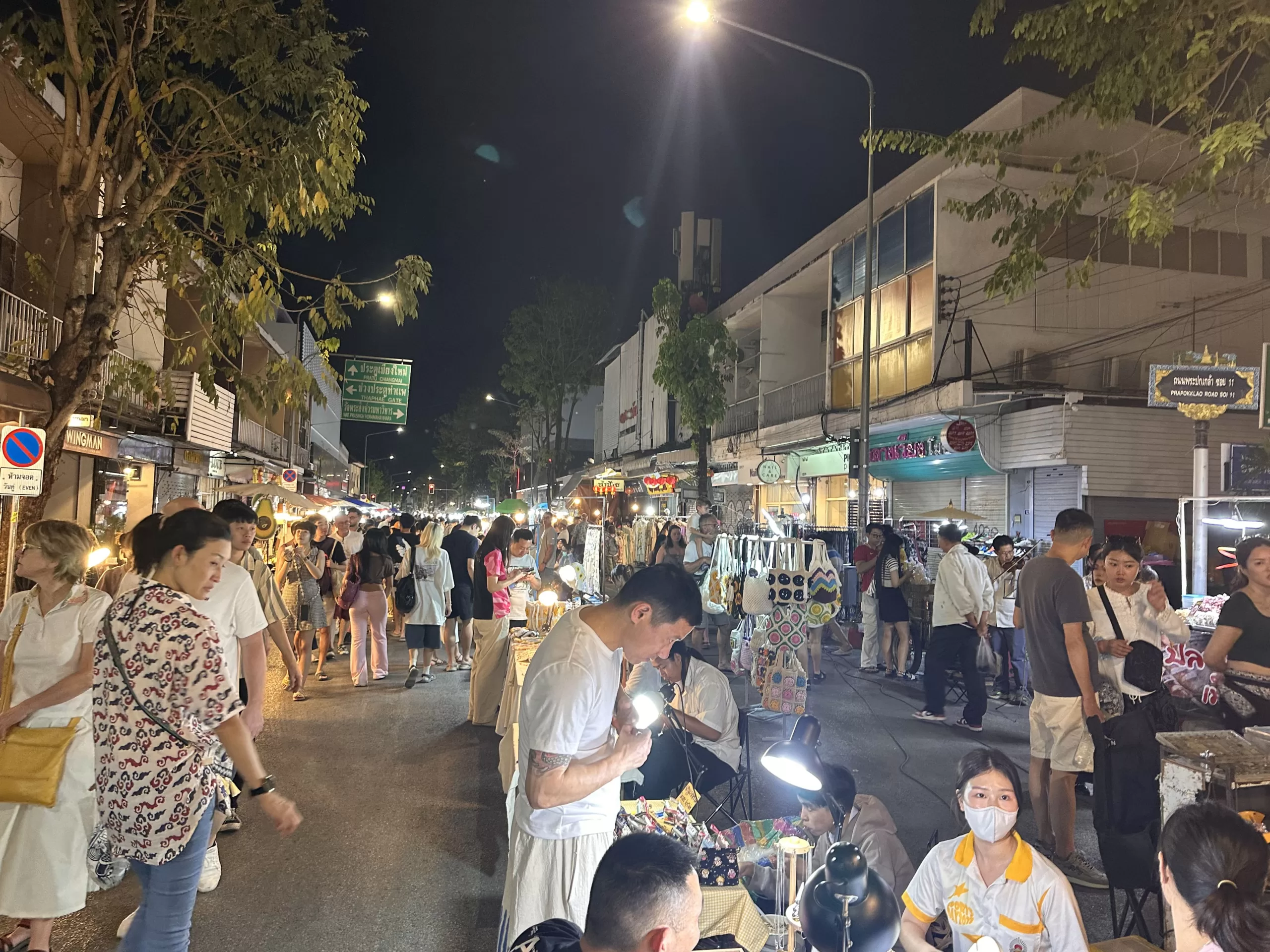 El Mercado Nocturno de Chiang Mai