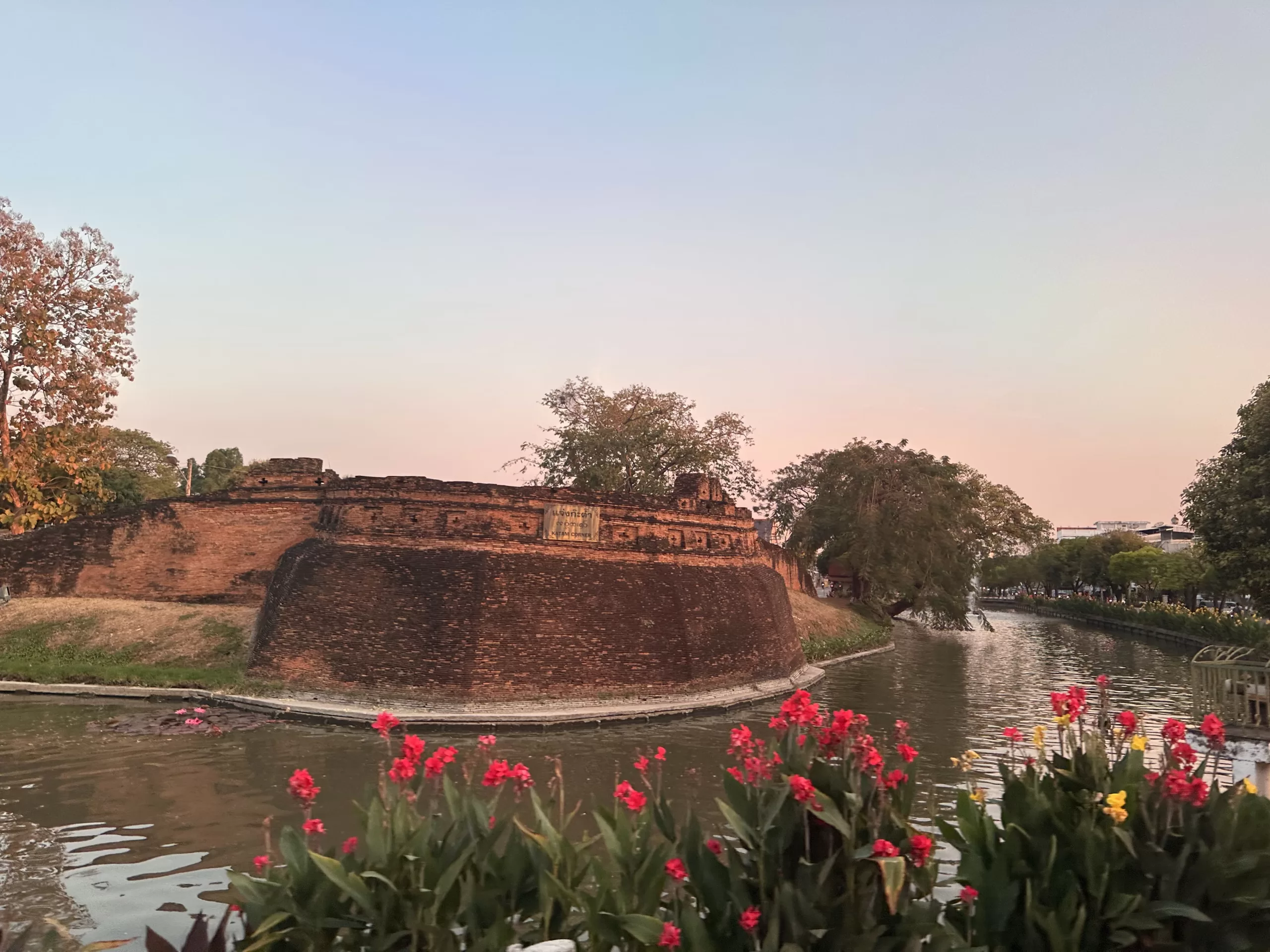 Murallas de la ciudad de Chiang Mai