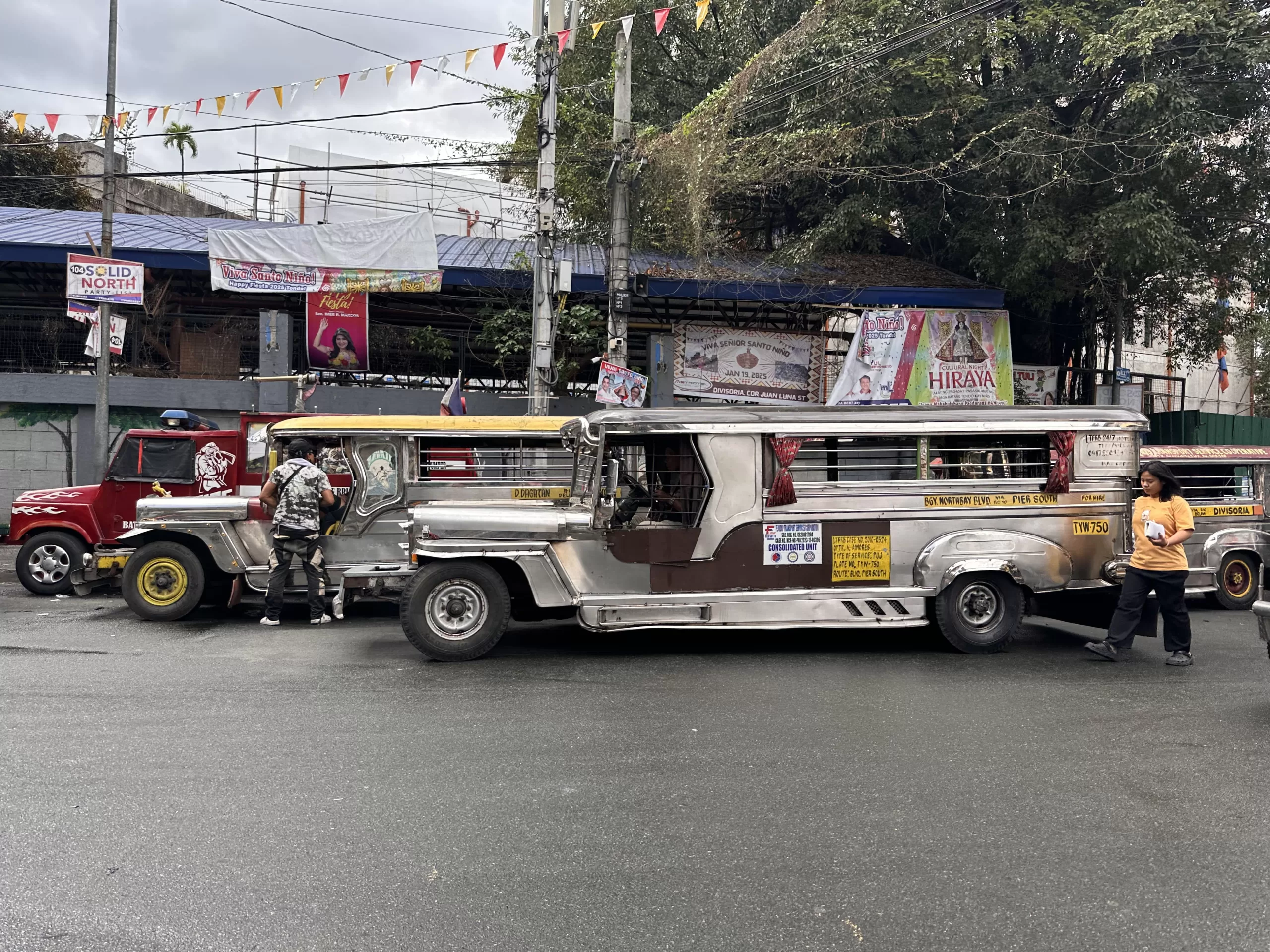 Viajar en un Jeepney en Manila