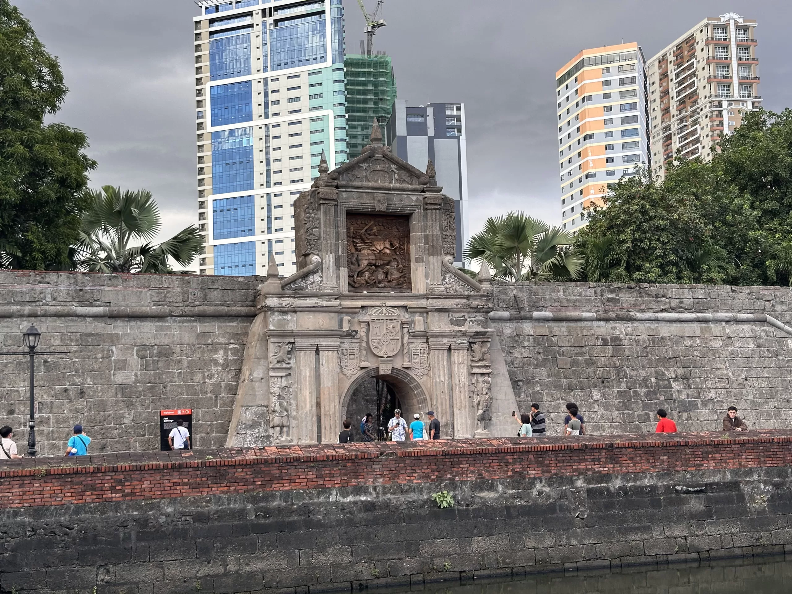 Fuerte de Santiago en Manila