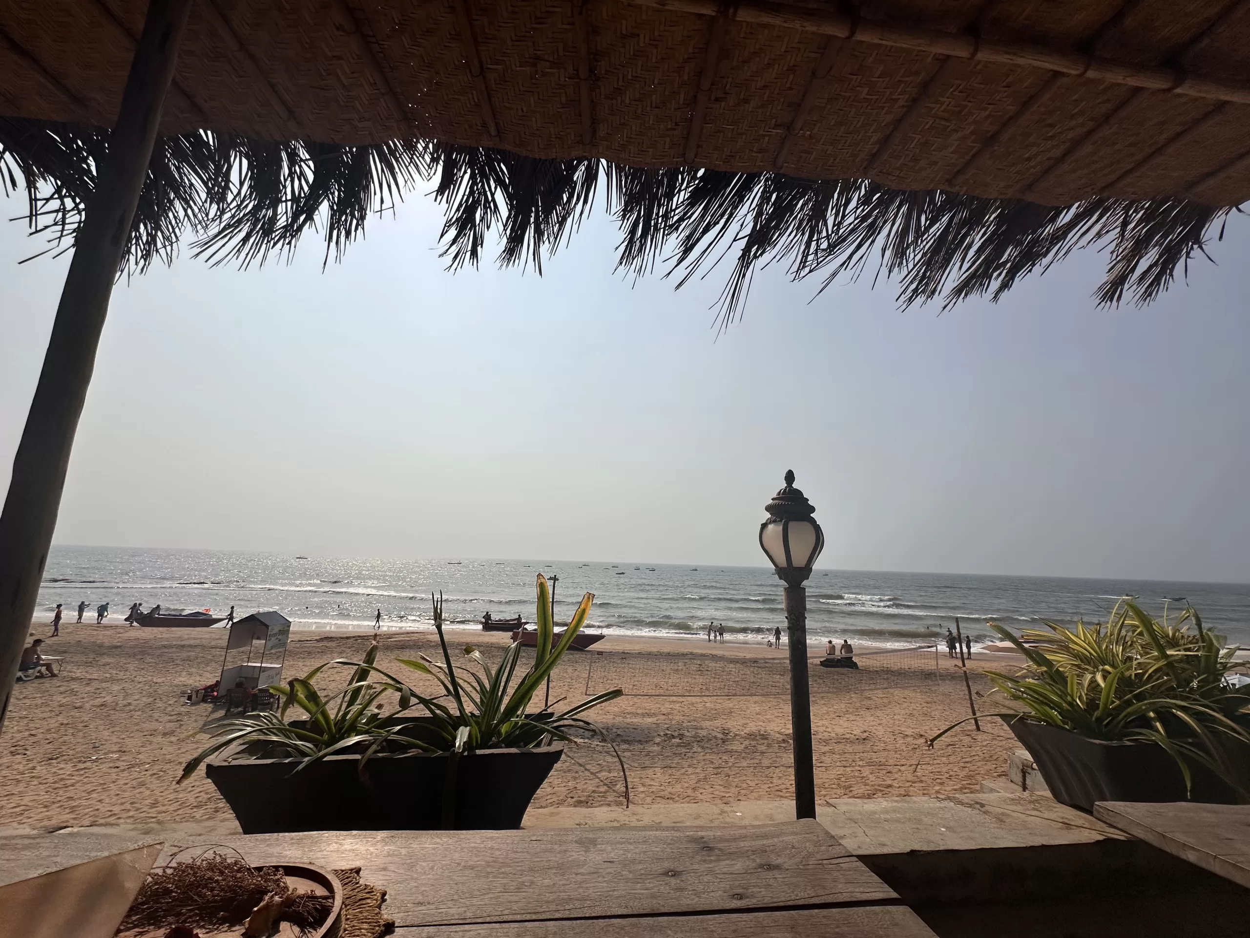 Playa de Anjuna en Goa