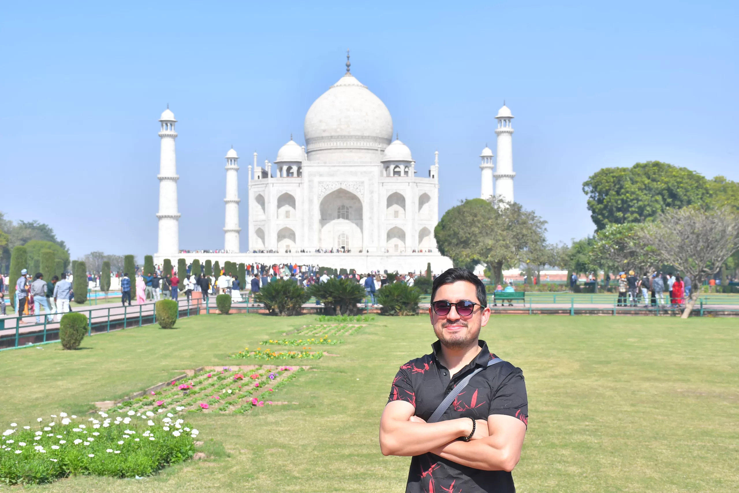 Viaje al Taj Mahal con la mejor conexión esim Holafly