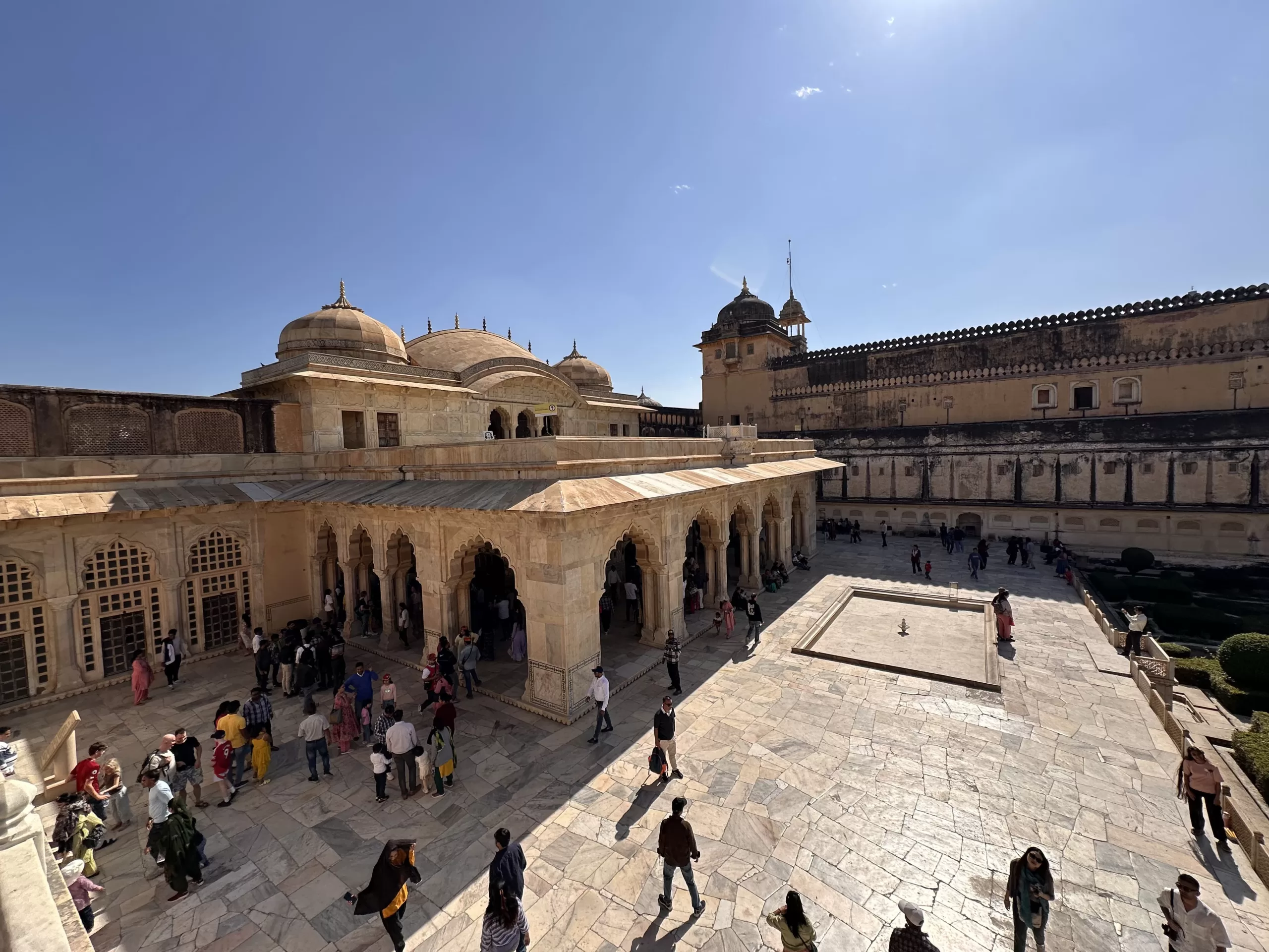 Visitar el fuerte Amber en Jaipur en Rajastán