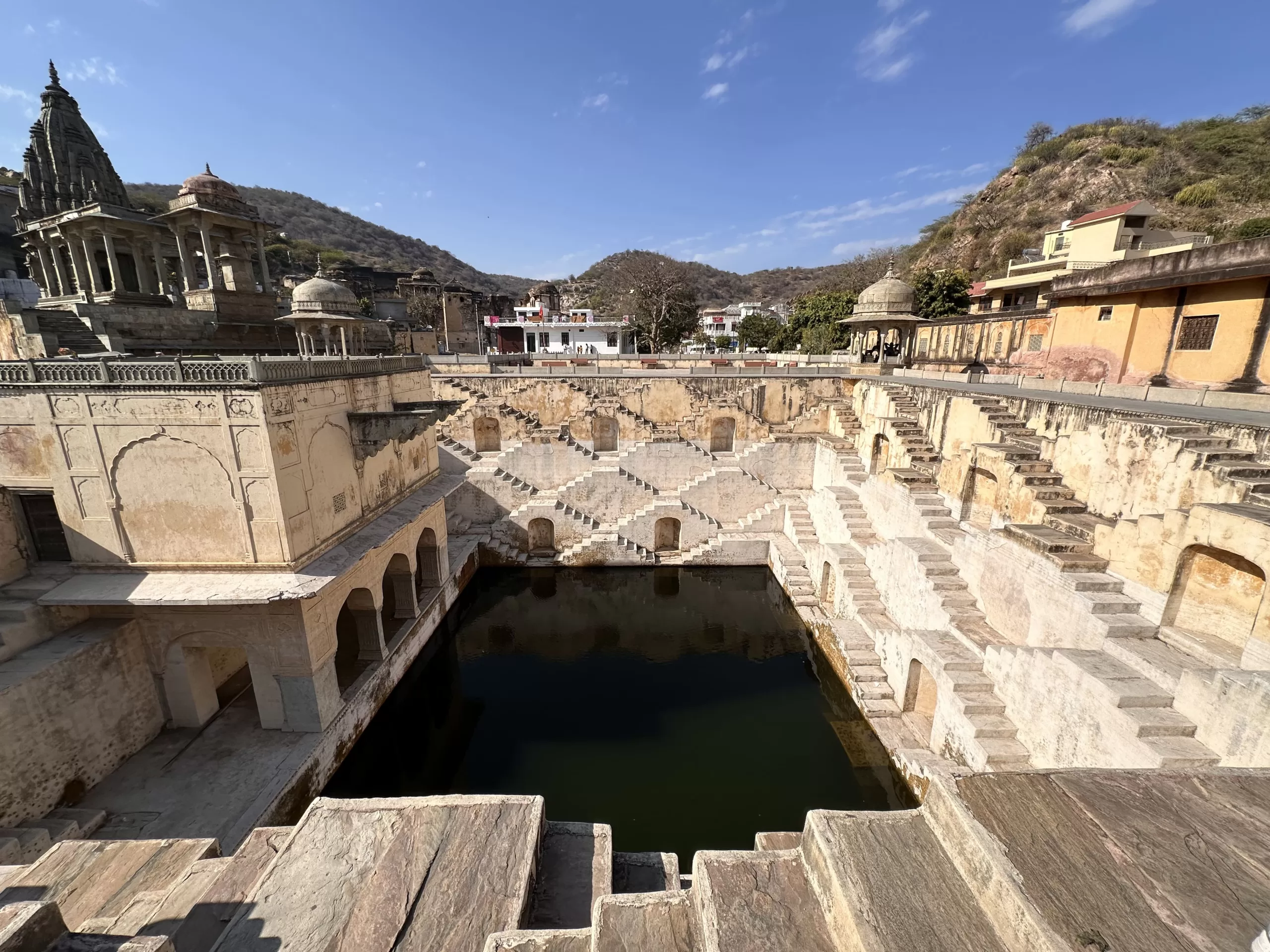 Panna Meena ka Kund son las escaleras de Amber en Jaipur