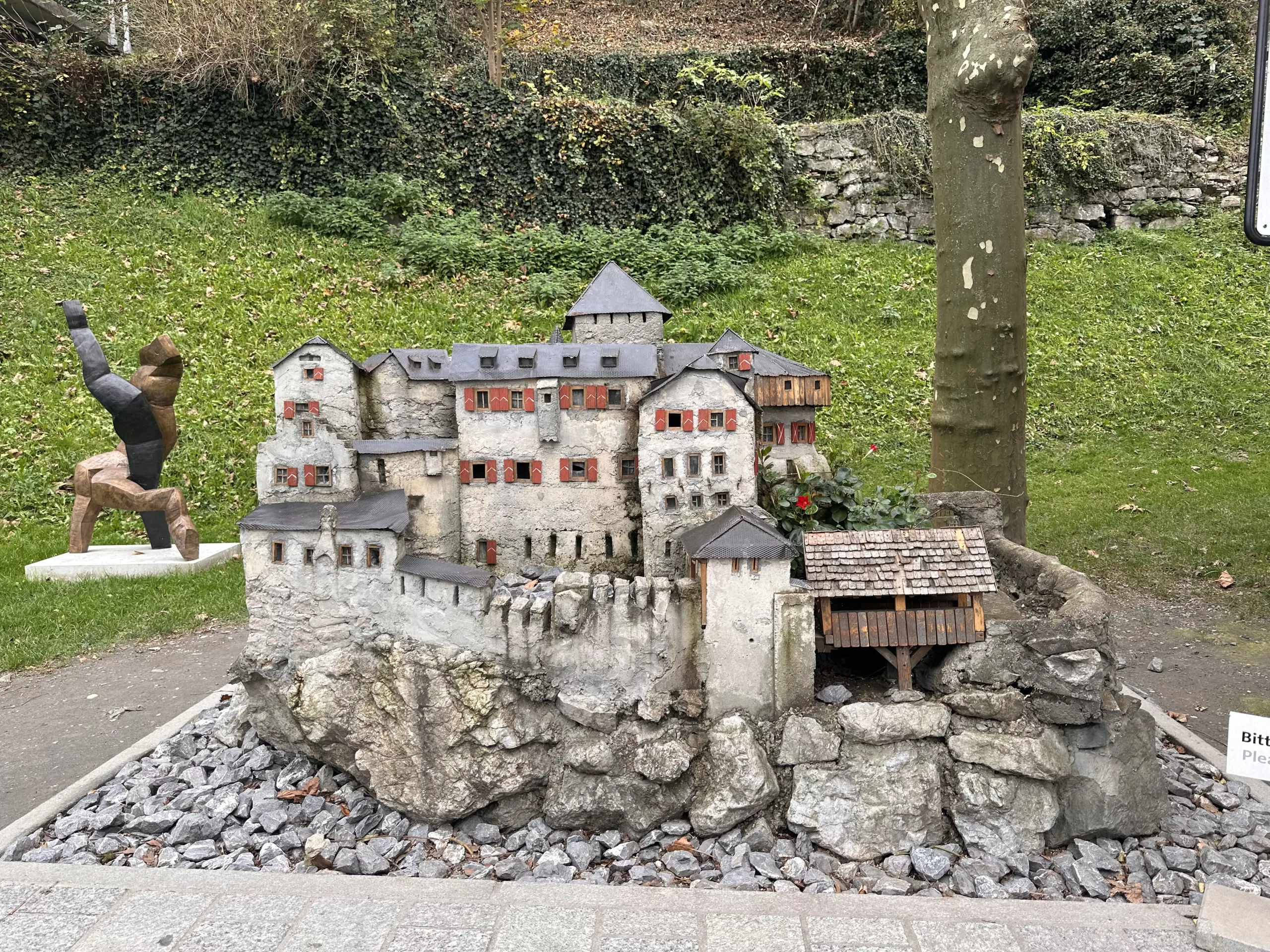 Replica del castillo de Vaduz