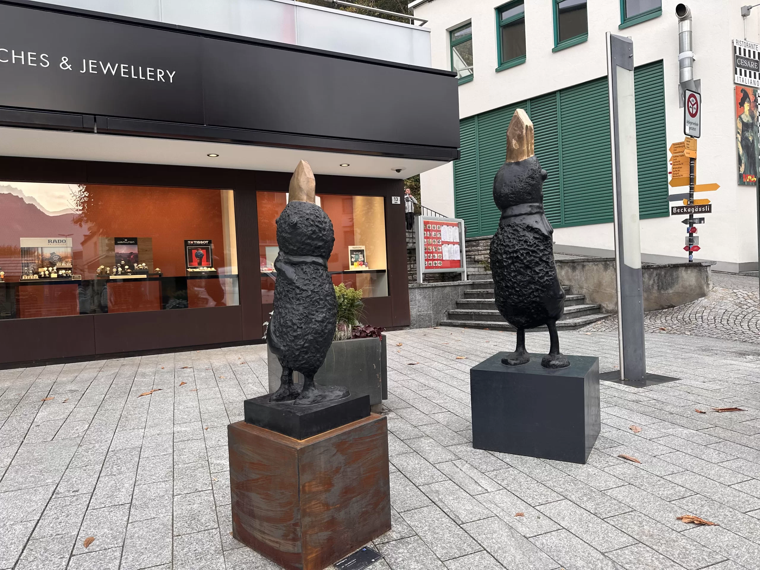 Estatua de la capital de Liechtenstein