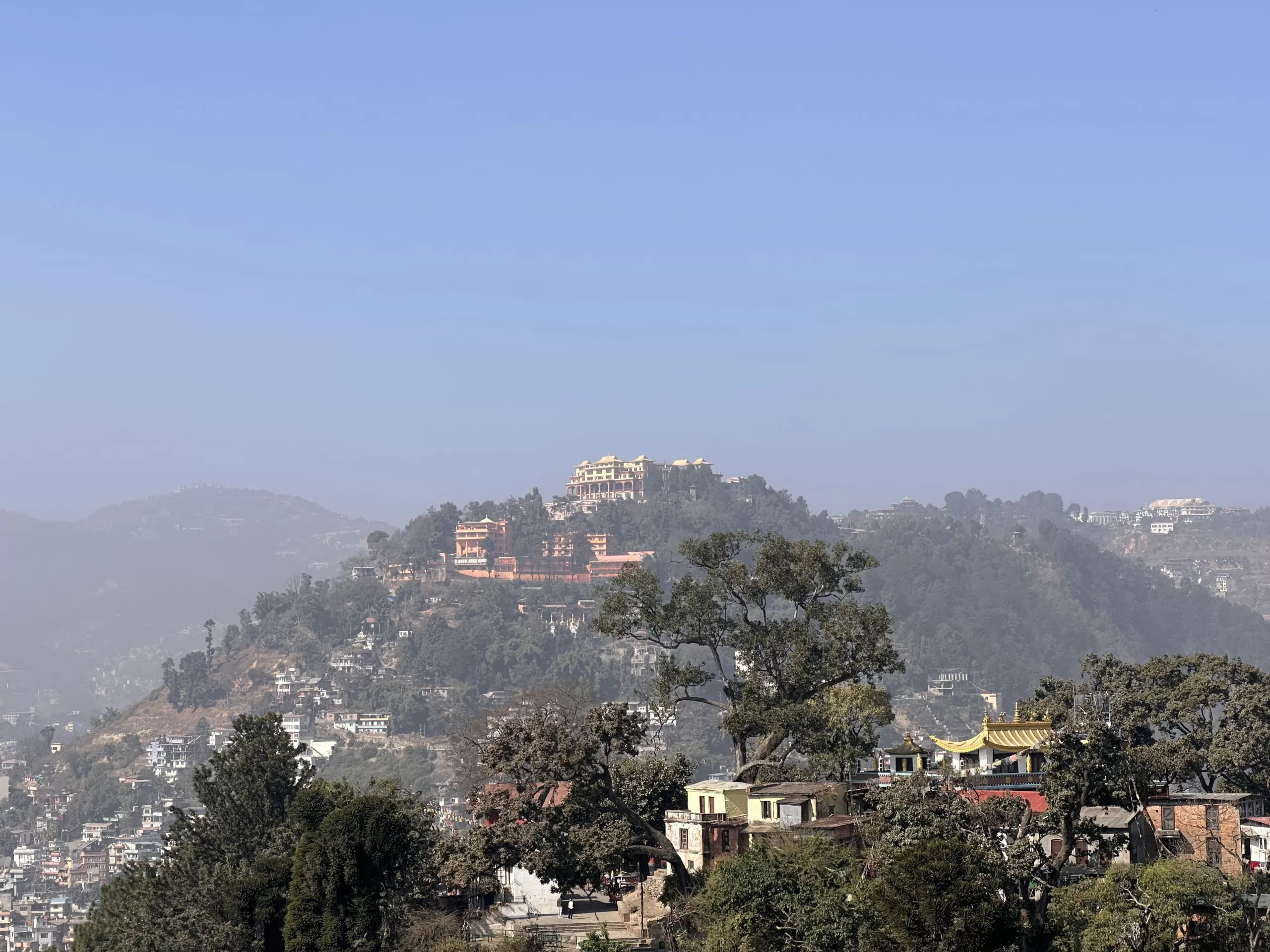 Viaje por las montañas de Katmandú en Nepal