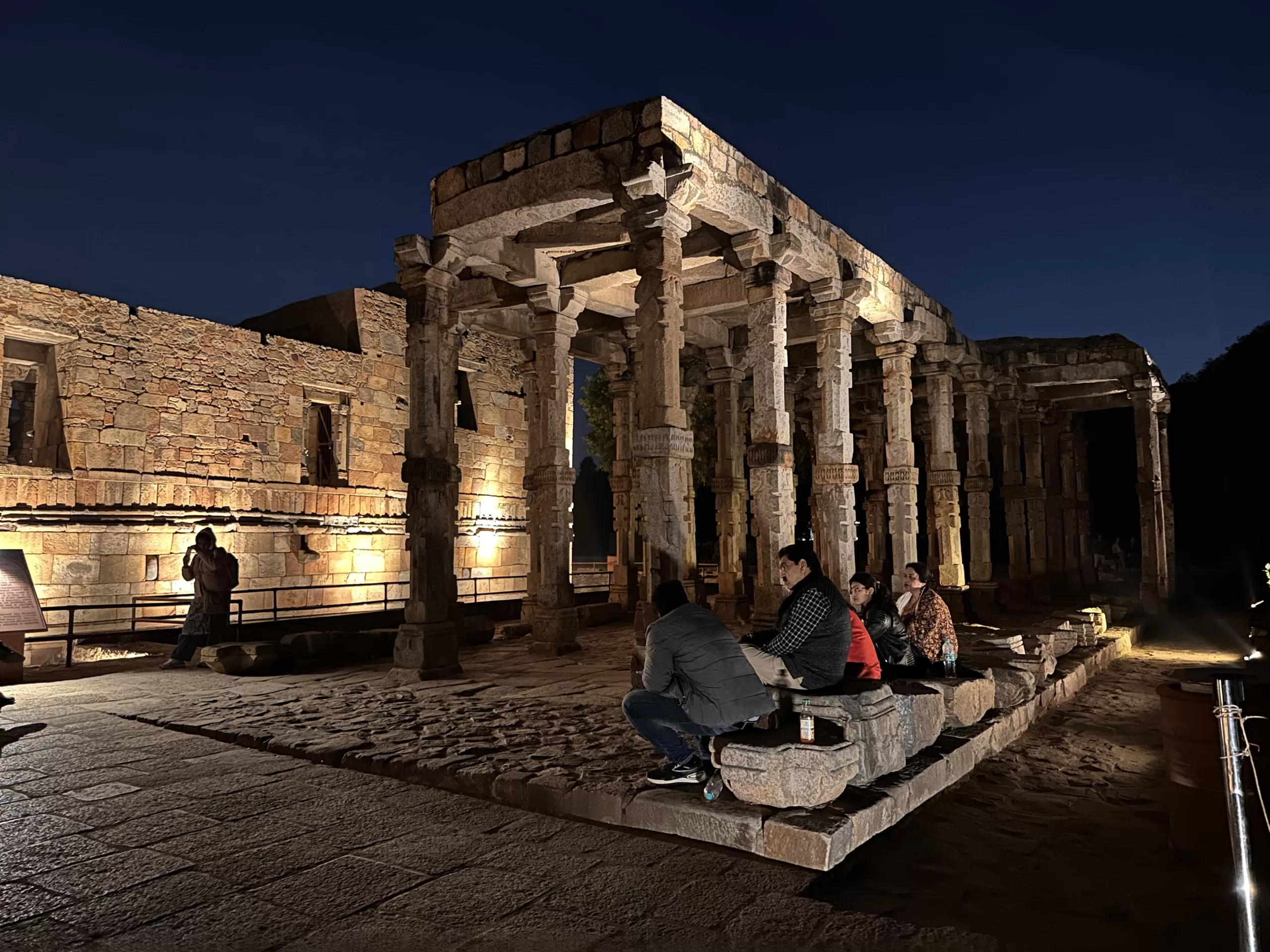 Ruinas que se encuentran en el recinto