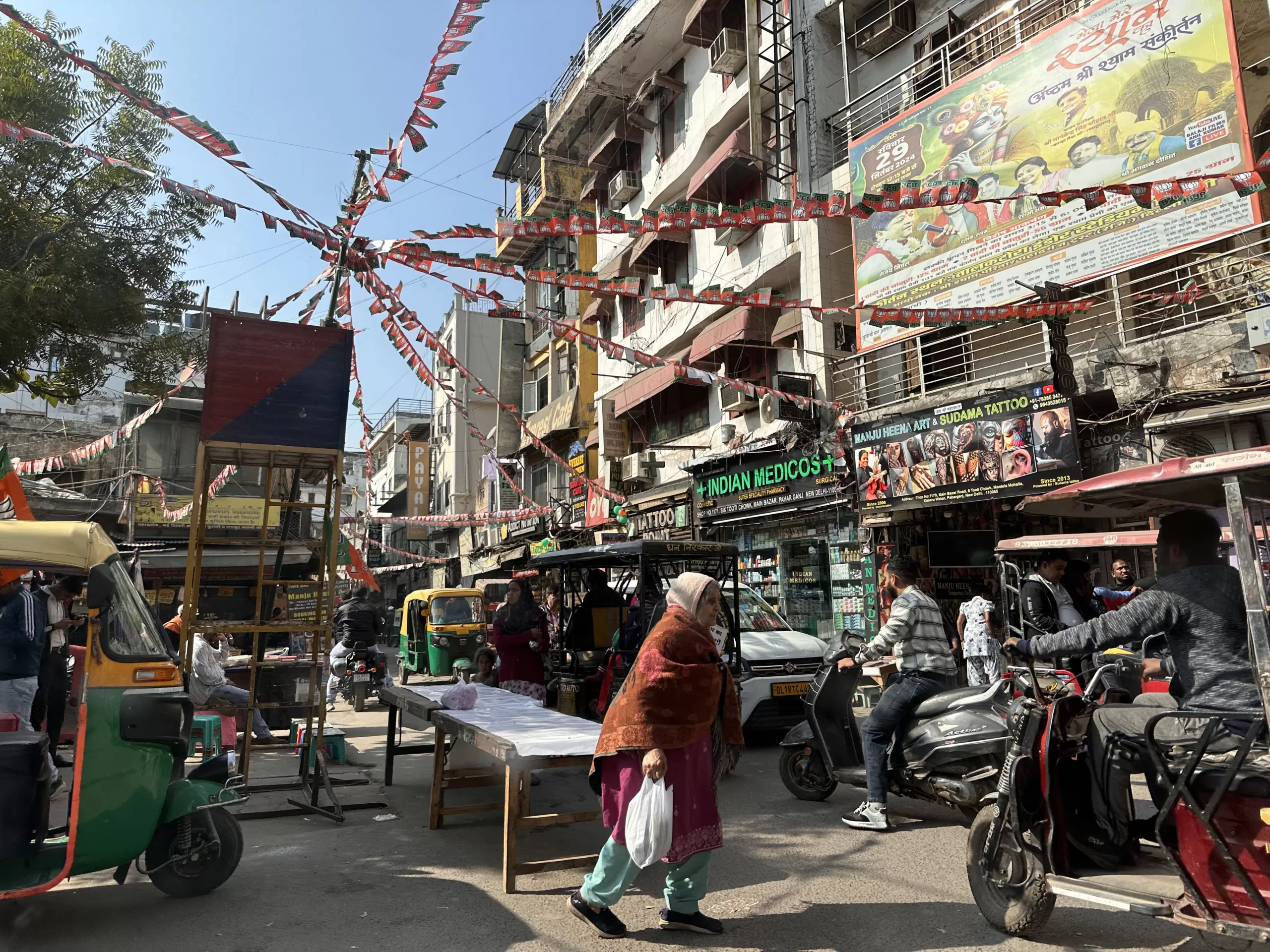 Main Bazar de Nueva Delhi