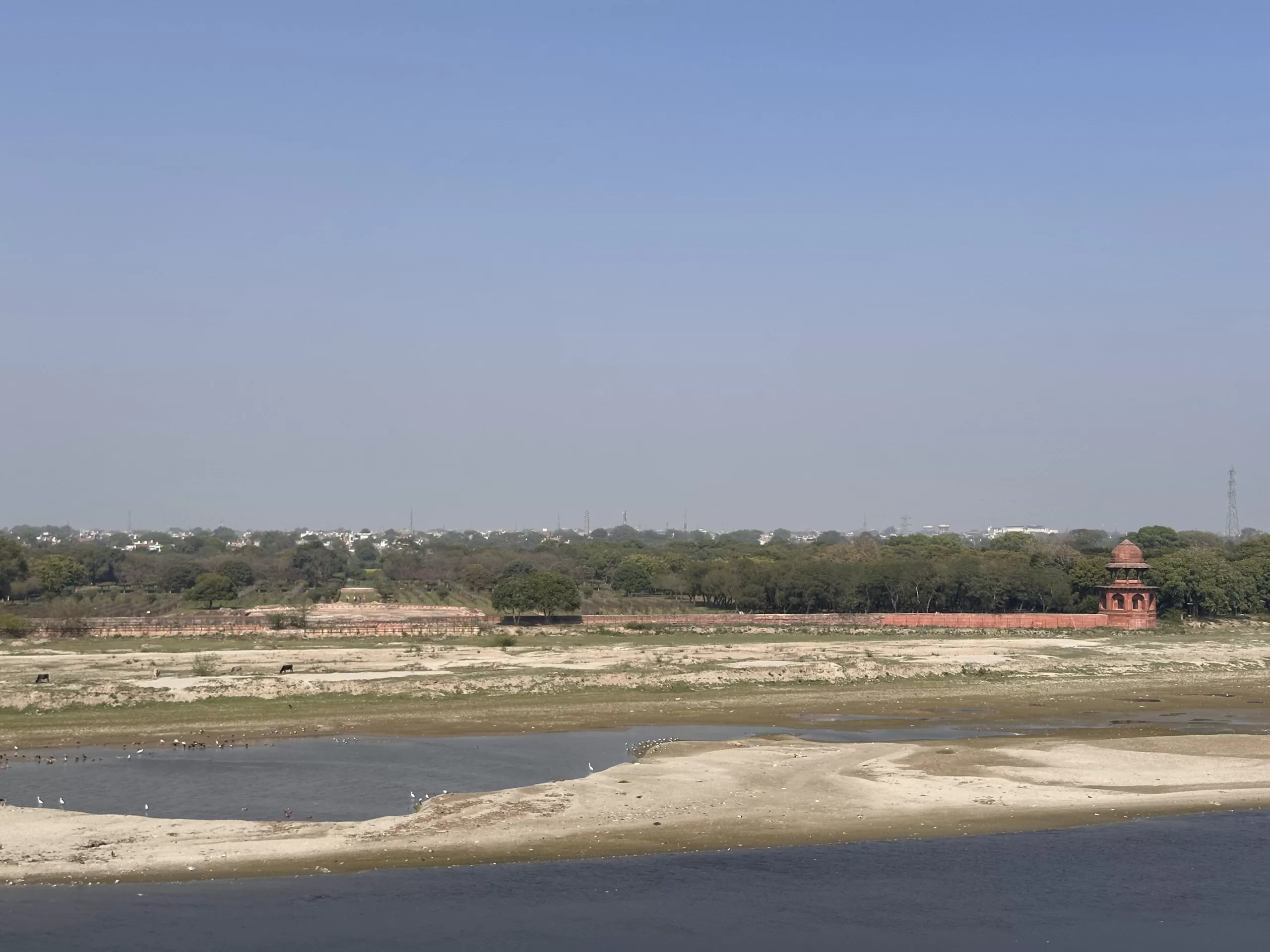 Jardín de Mehtab Bagh en Agra