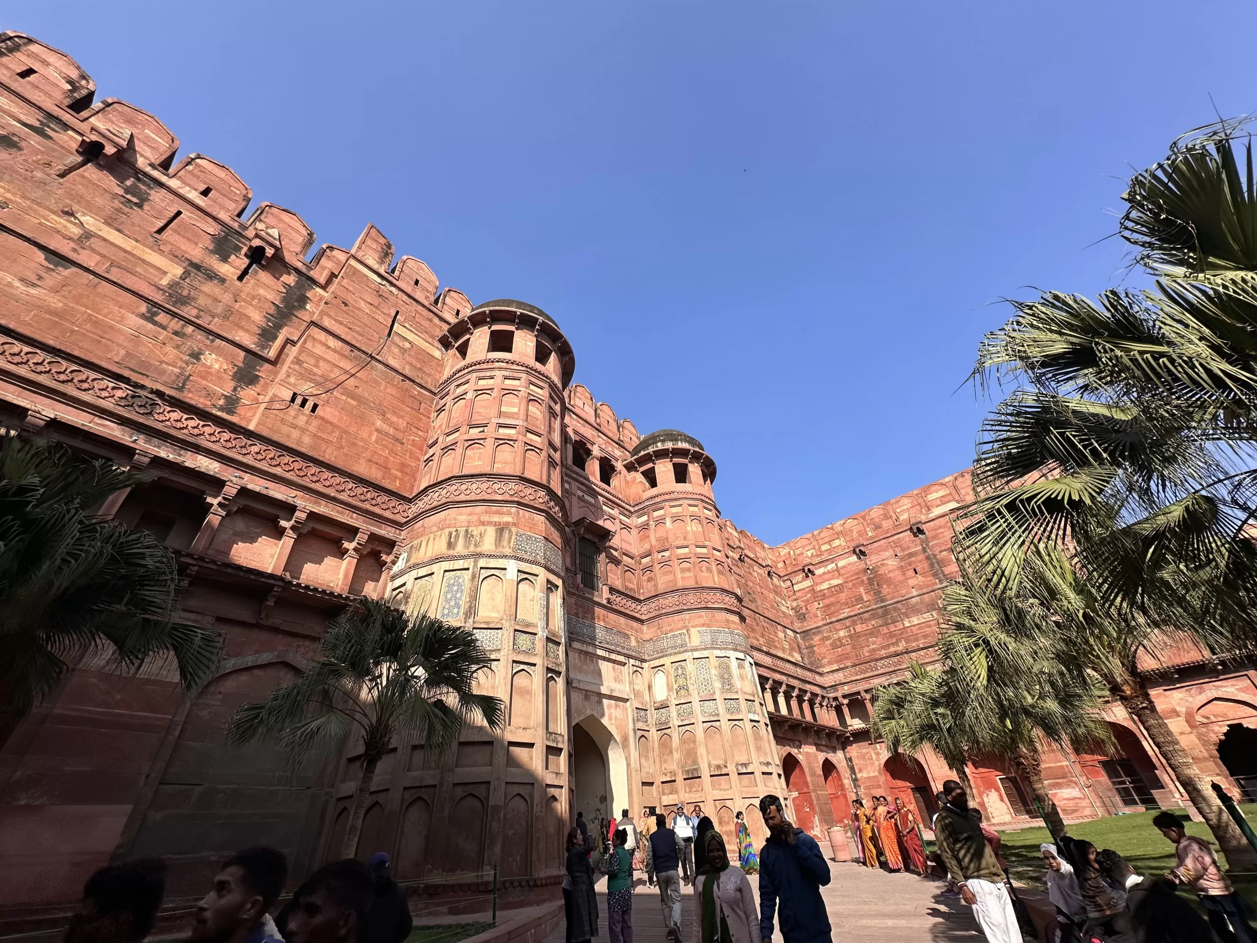 Visitar el fuerte de Agra en tu visita a India