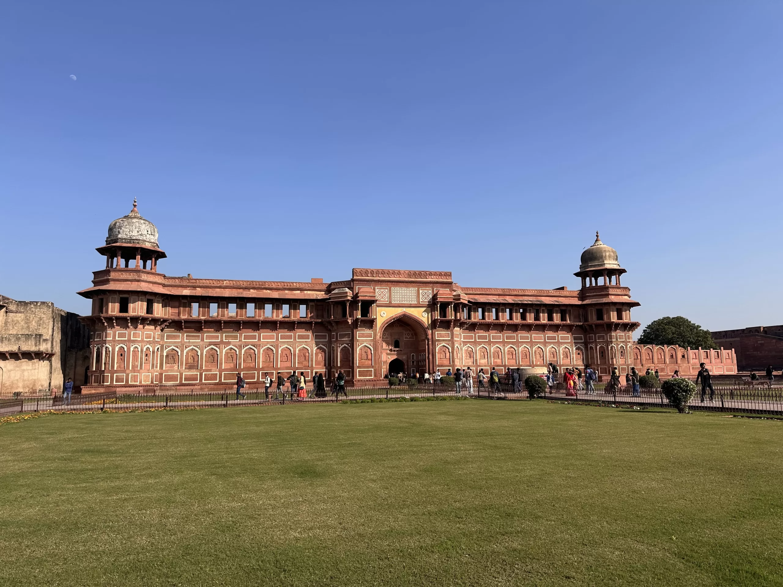 Visitar el interior del fuerte de Agra