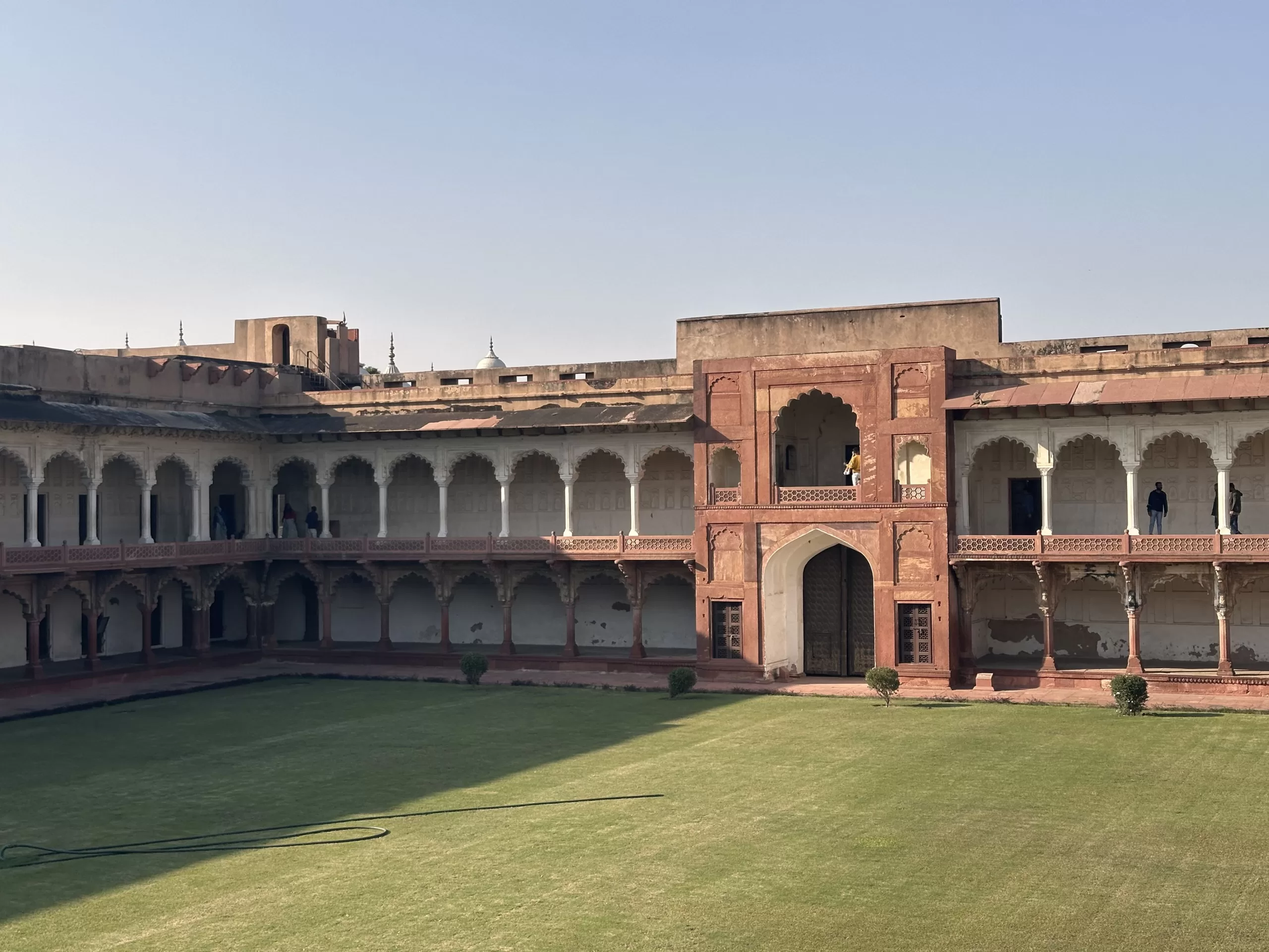 Interior del Fuerte de Agra