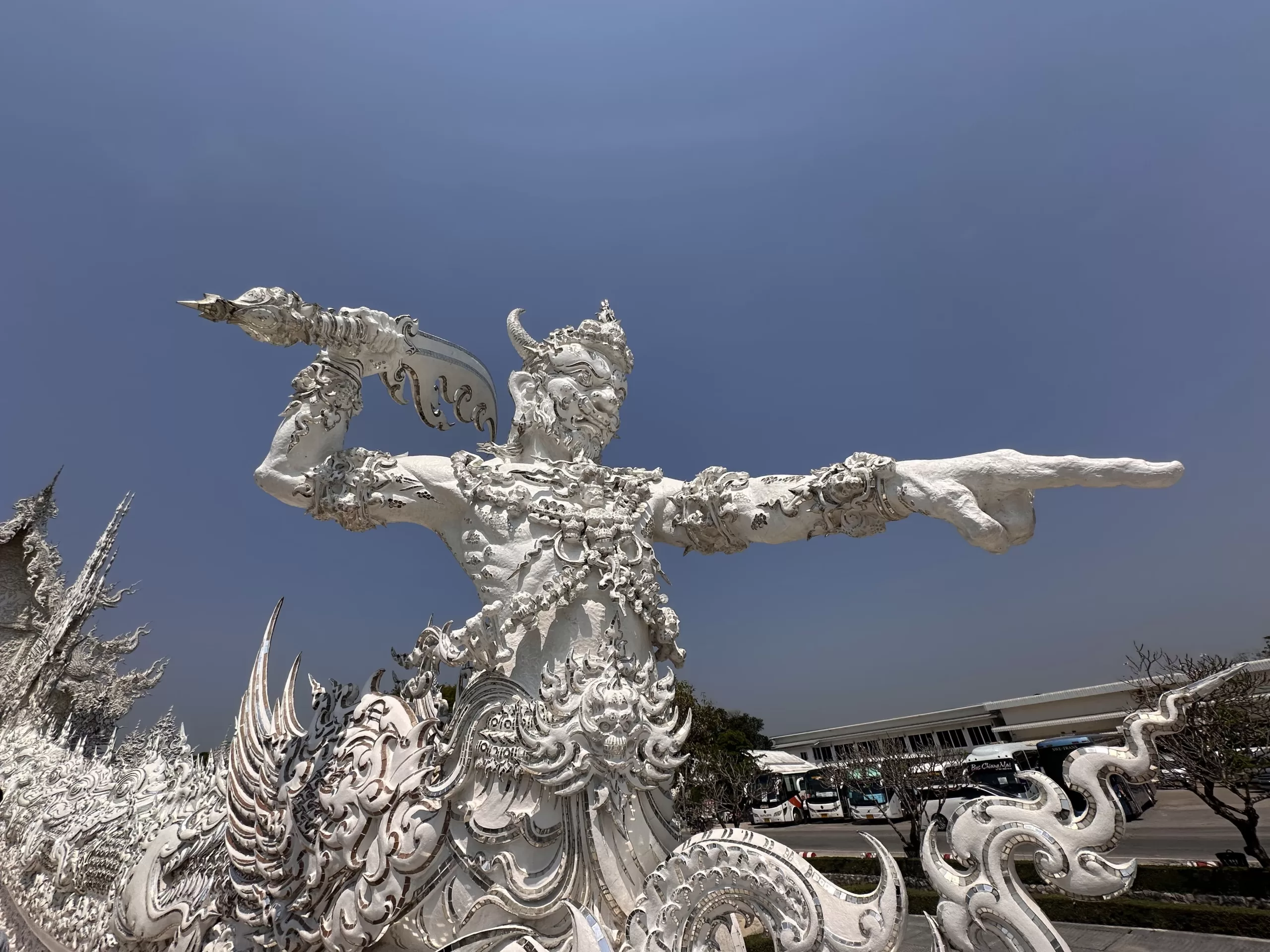 Templo Blanco en Tailandia