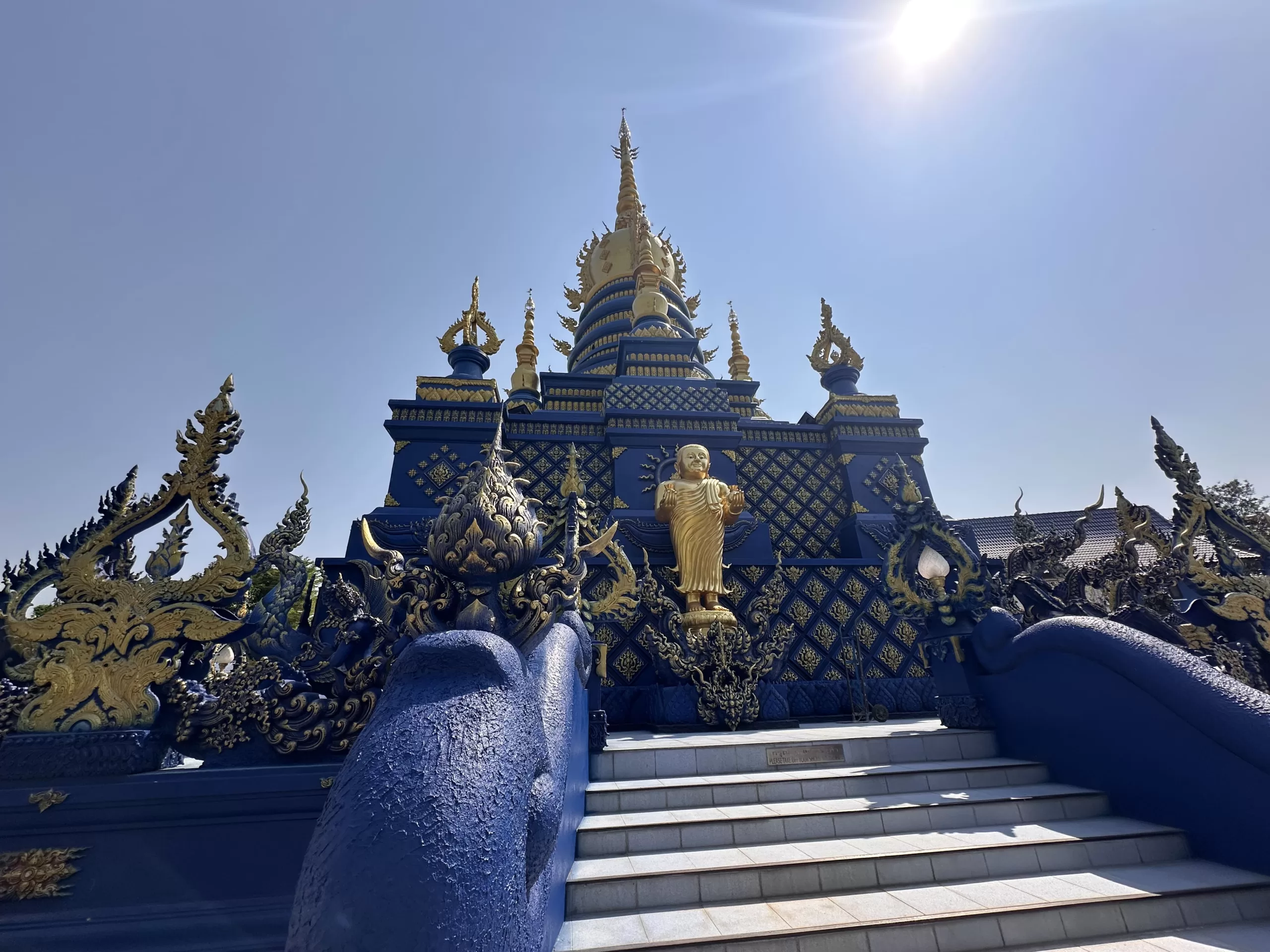 ¿Por qué es azul el Templo Azul?