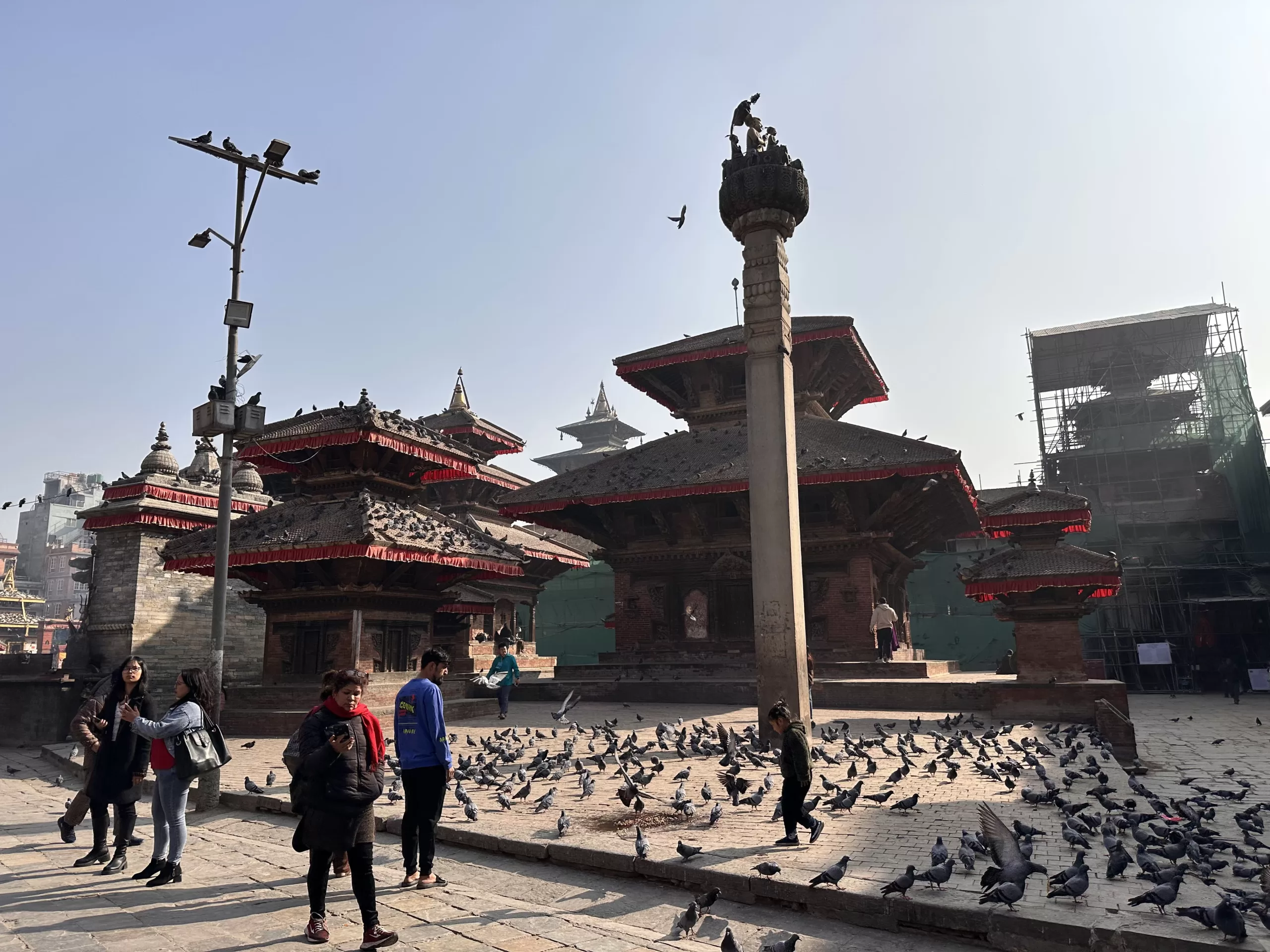 Visitar la Plaza Durbar en Katmandú