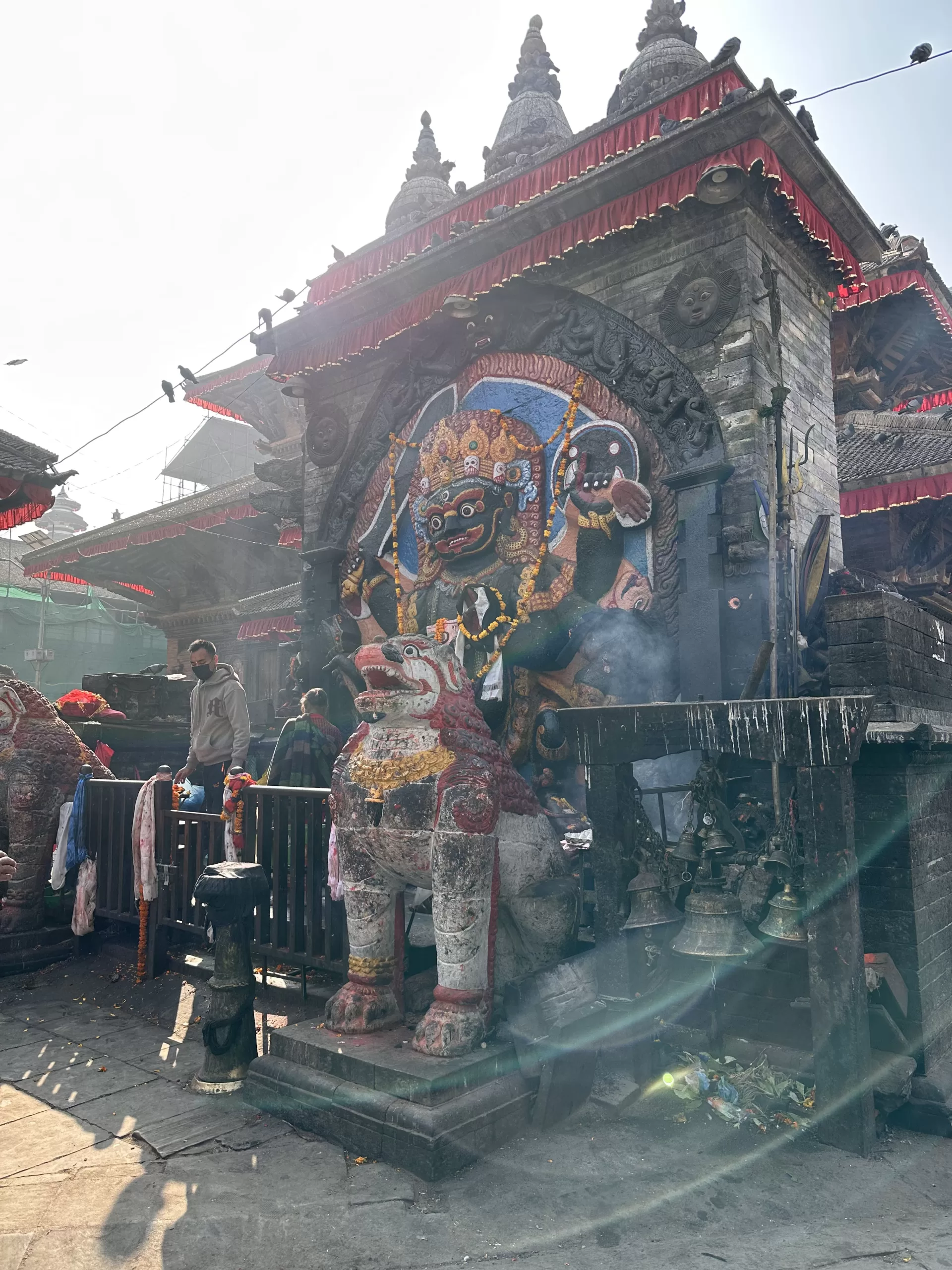 Estatua de Kala Bhairav
