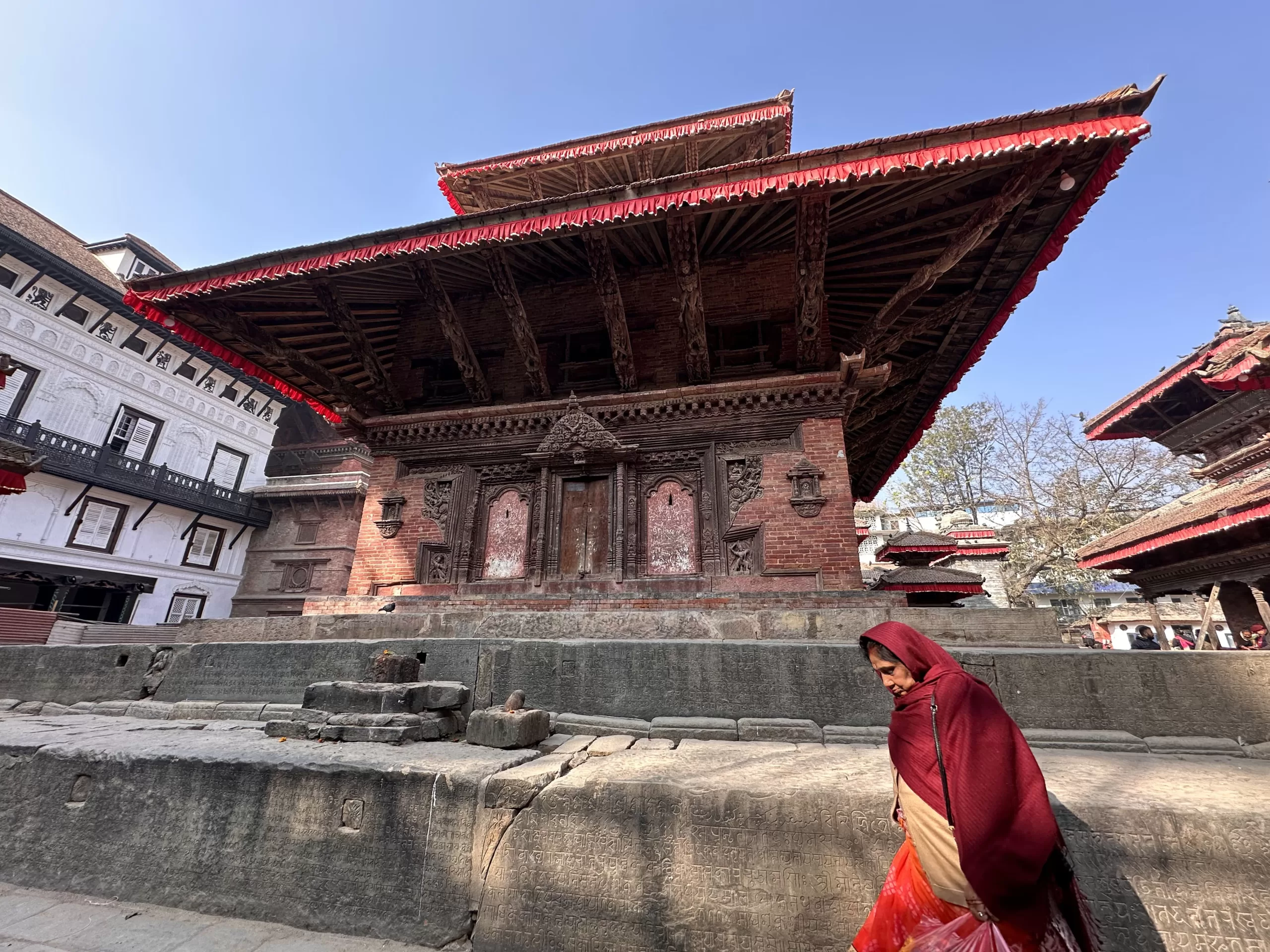Visitar la Plaza Durbar en la ciudad de Katmandú