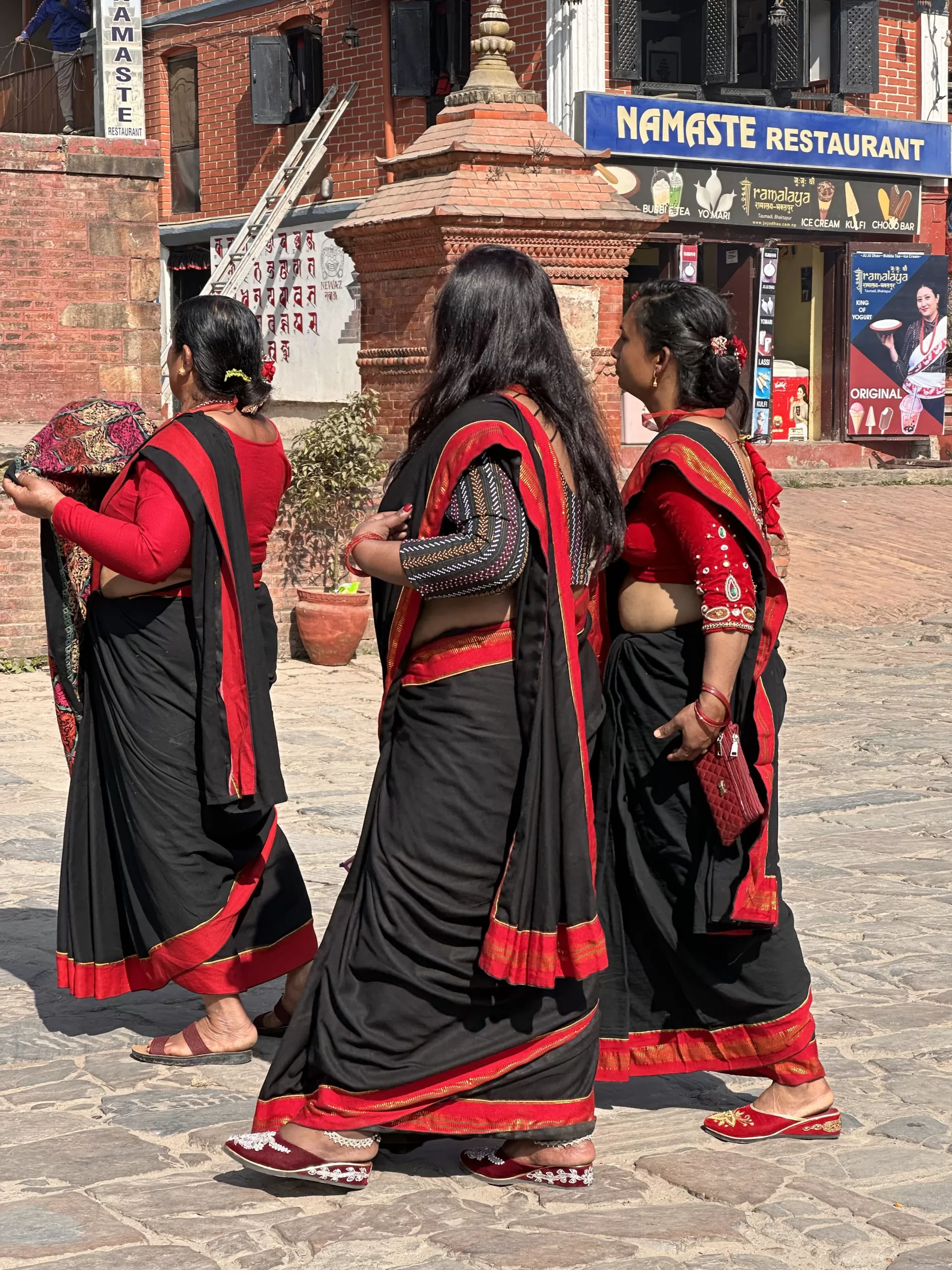 Traje típico en Nepal