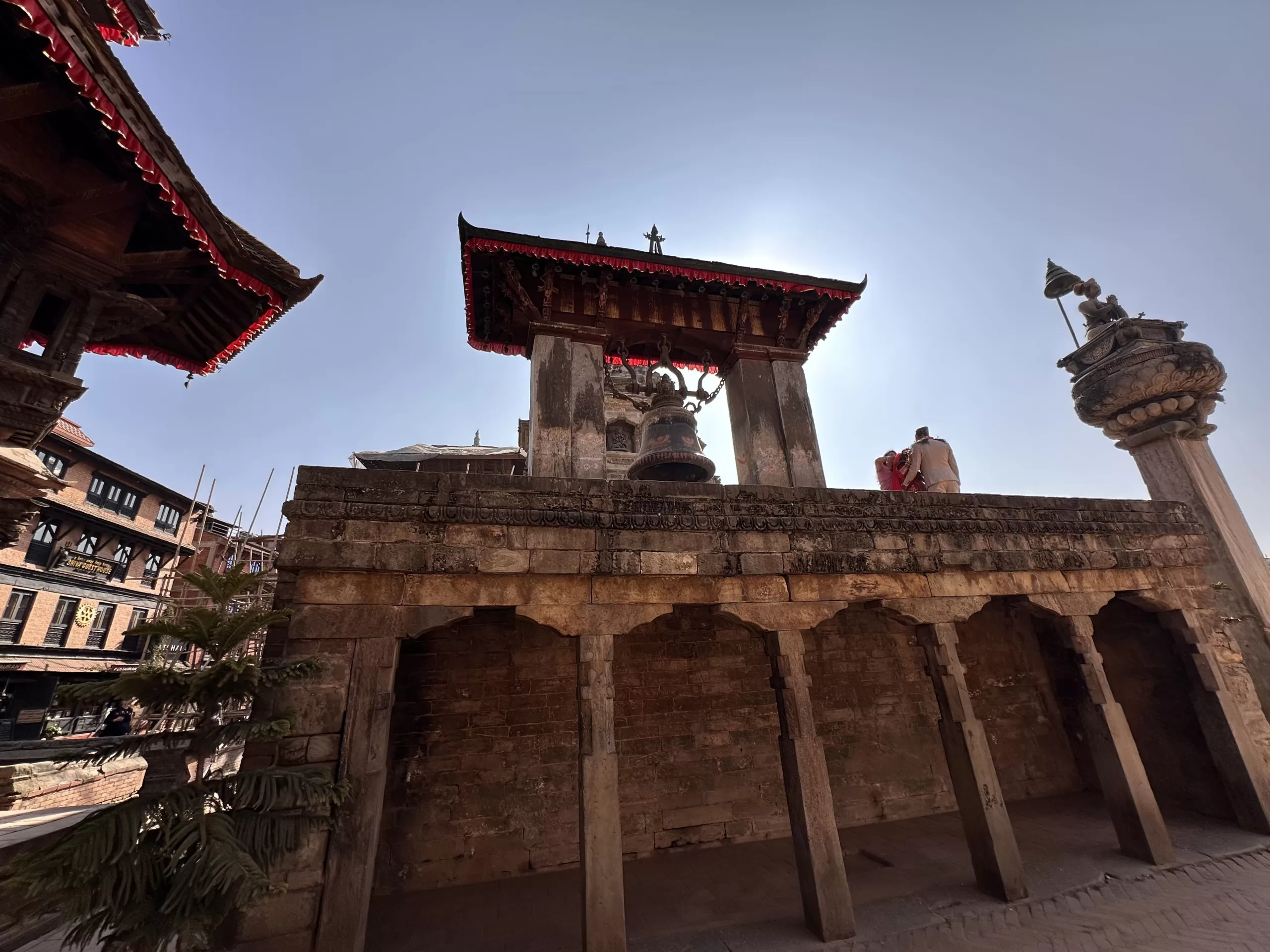 Campana de la Plaza en Bhaktapur