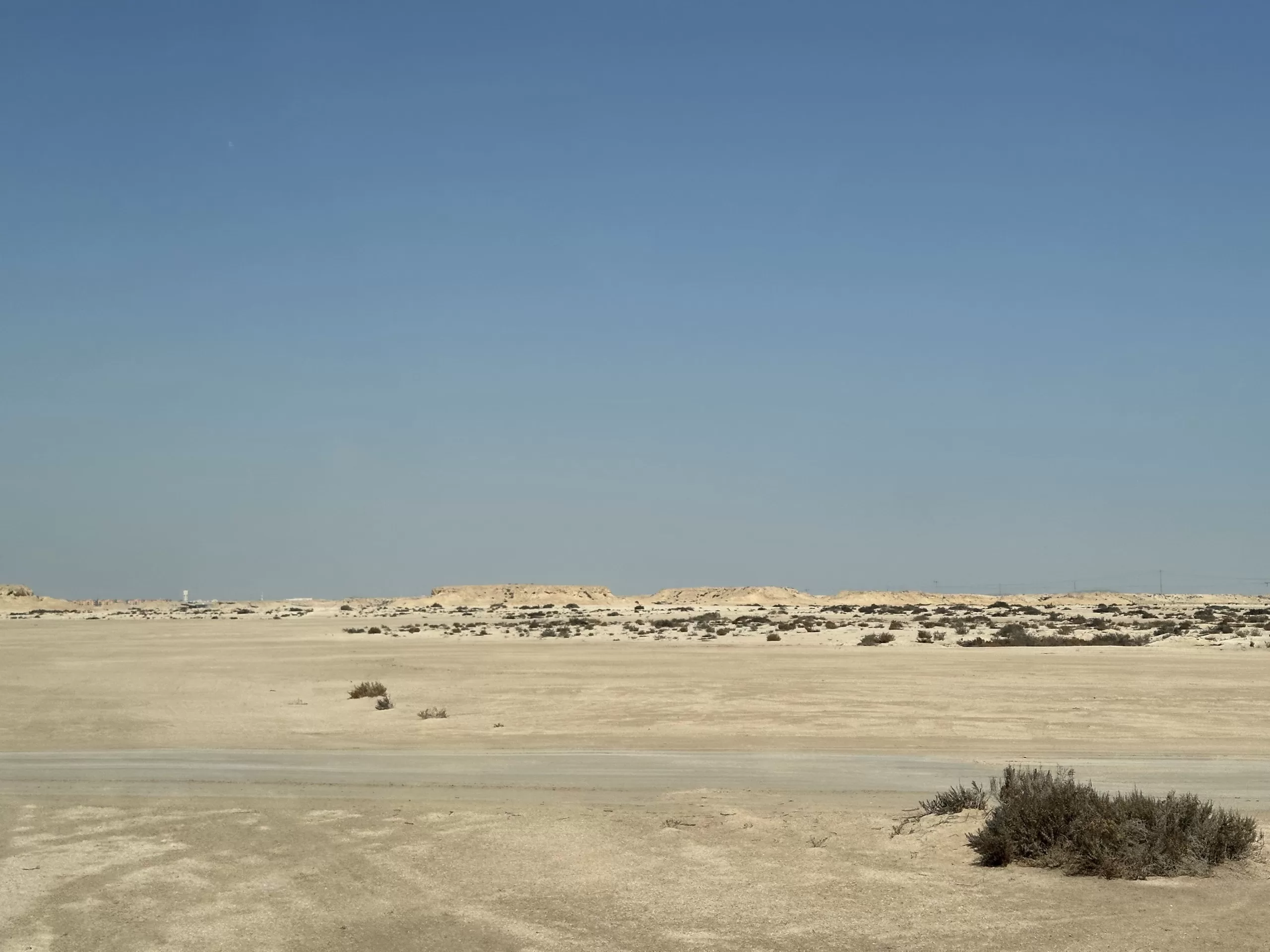 Visitando el desierto de Catar