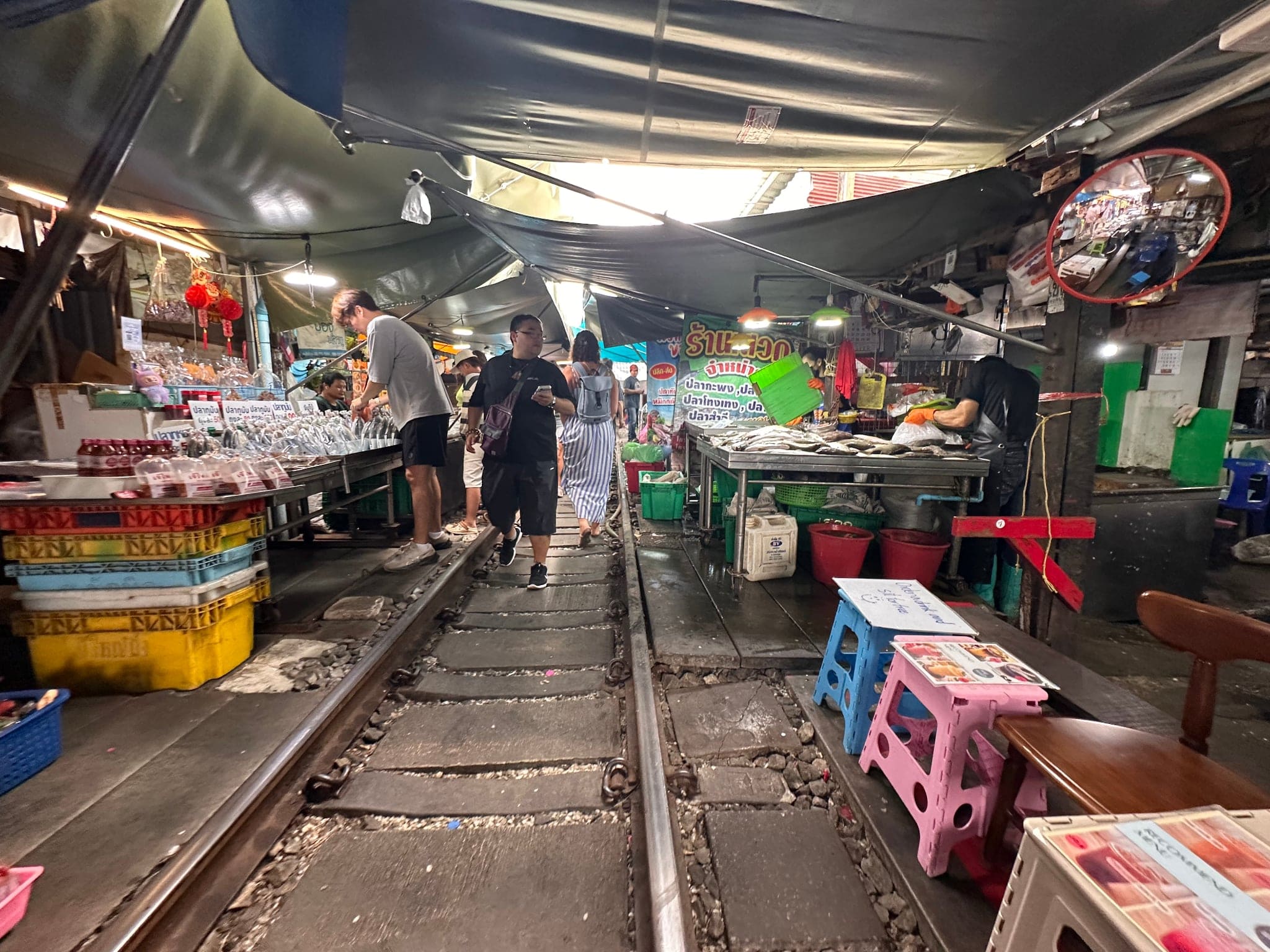 Mercado del Tren (Mae Klong)