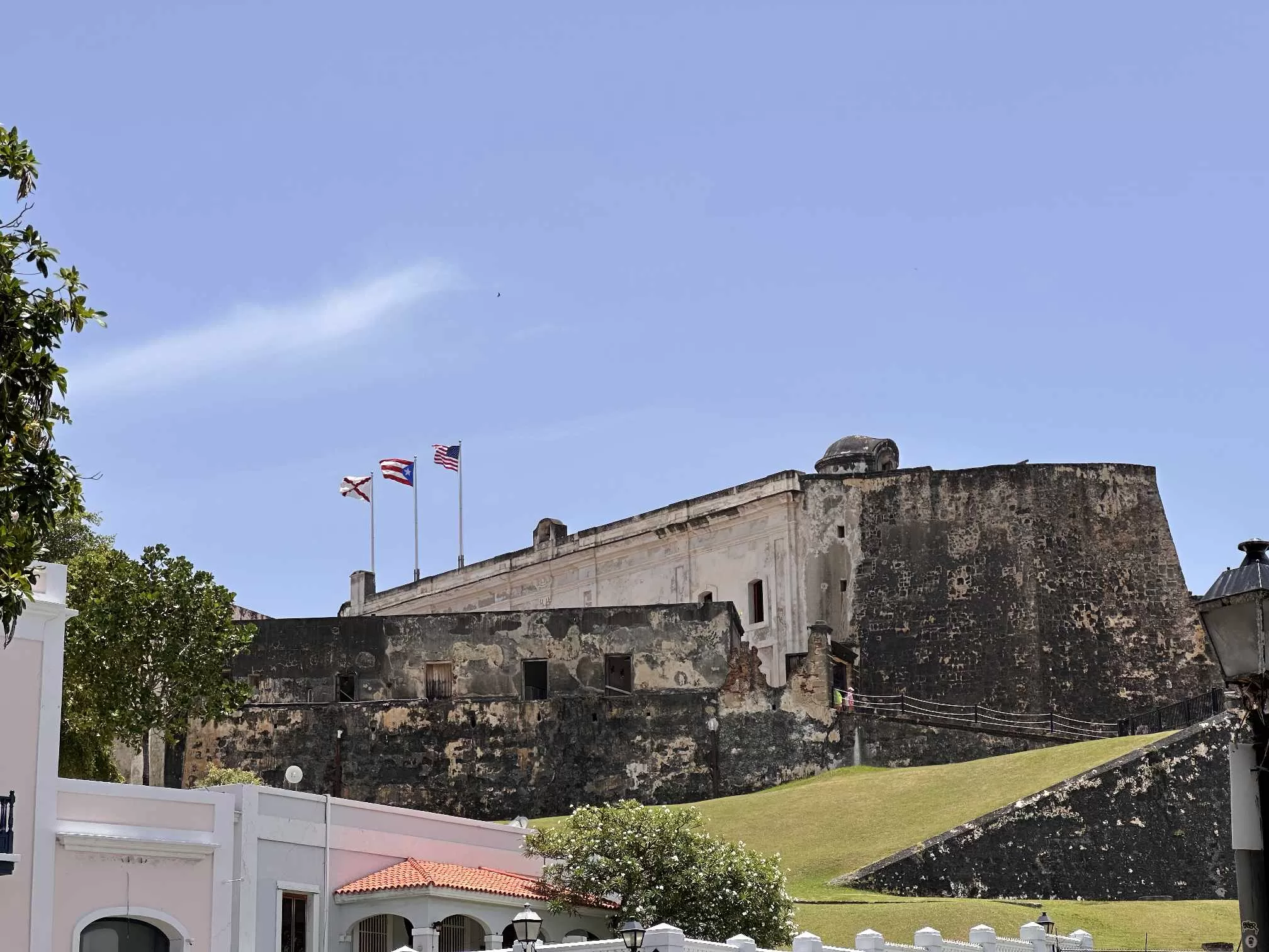 Castillo de San Cristobal en San Juan de Puerto Rico