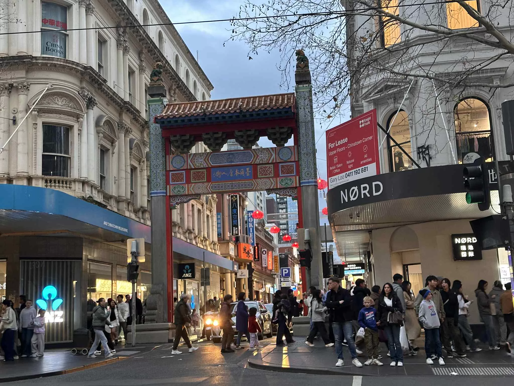 Chinatown en Melbourne