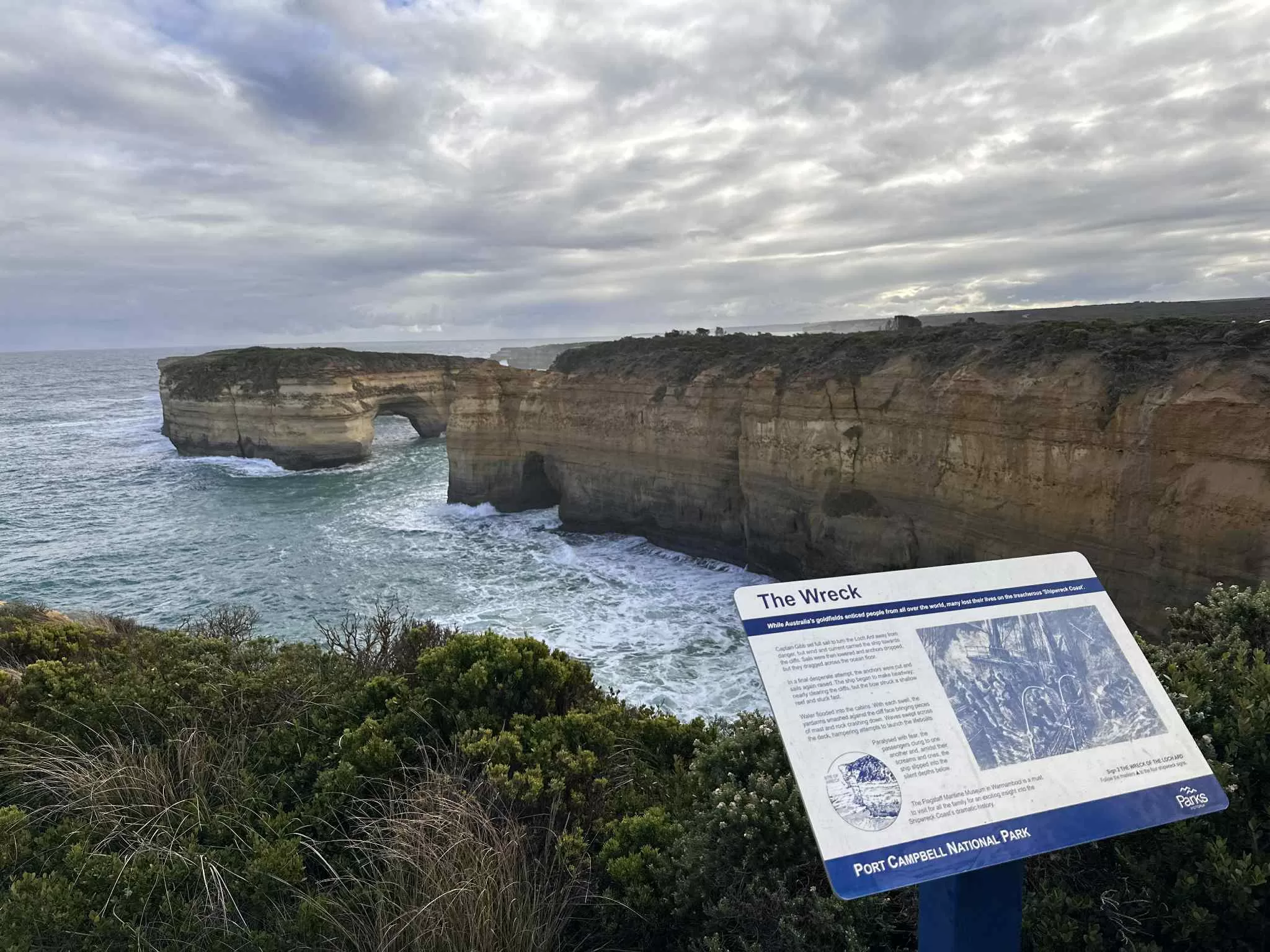 Desfiladero de Loch Ard: Una historia trágica y un paisaje de ensueño - Great Ocean Road