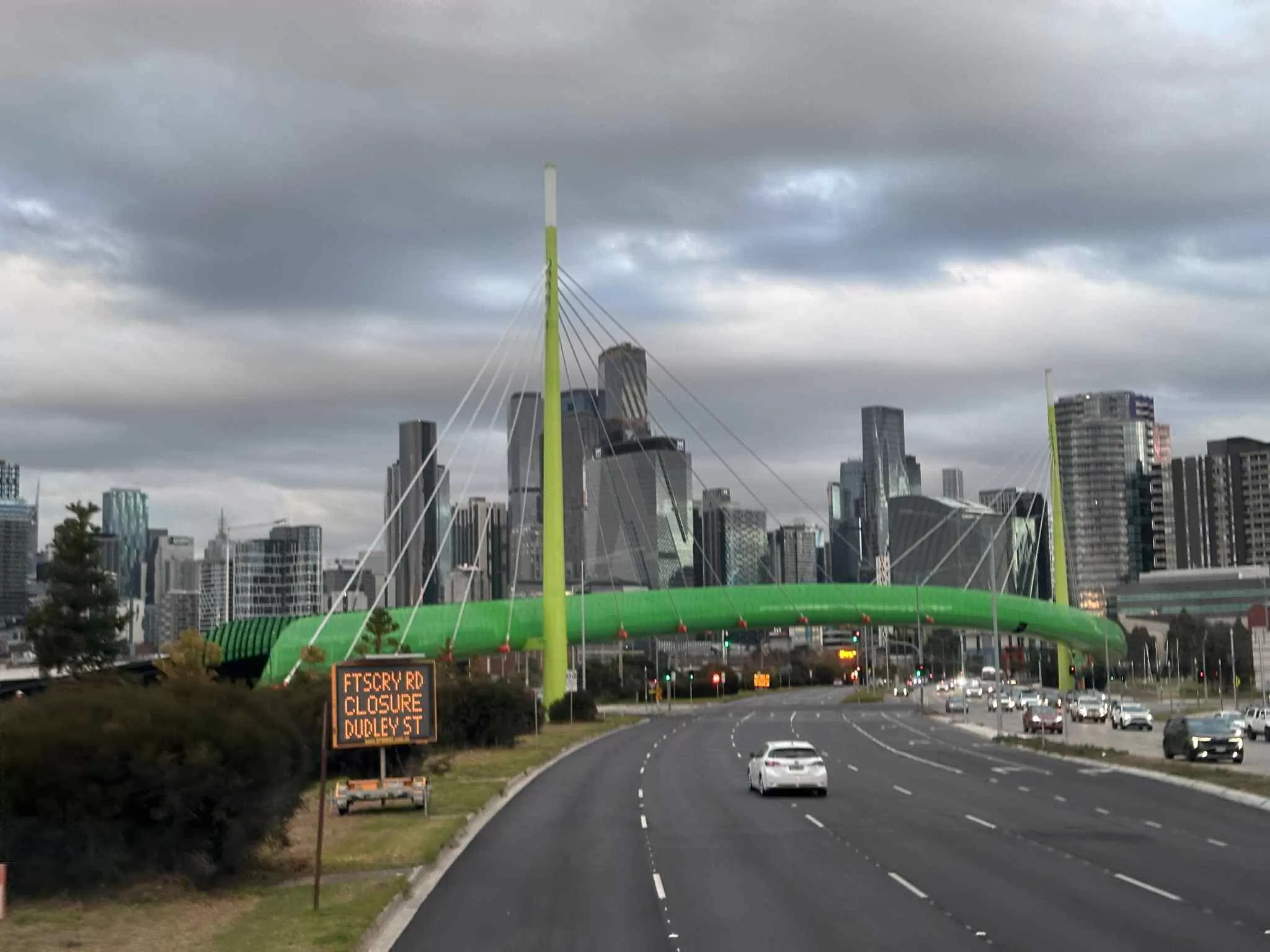 Vistas a la ciudad de Melbourne