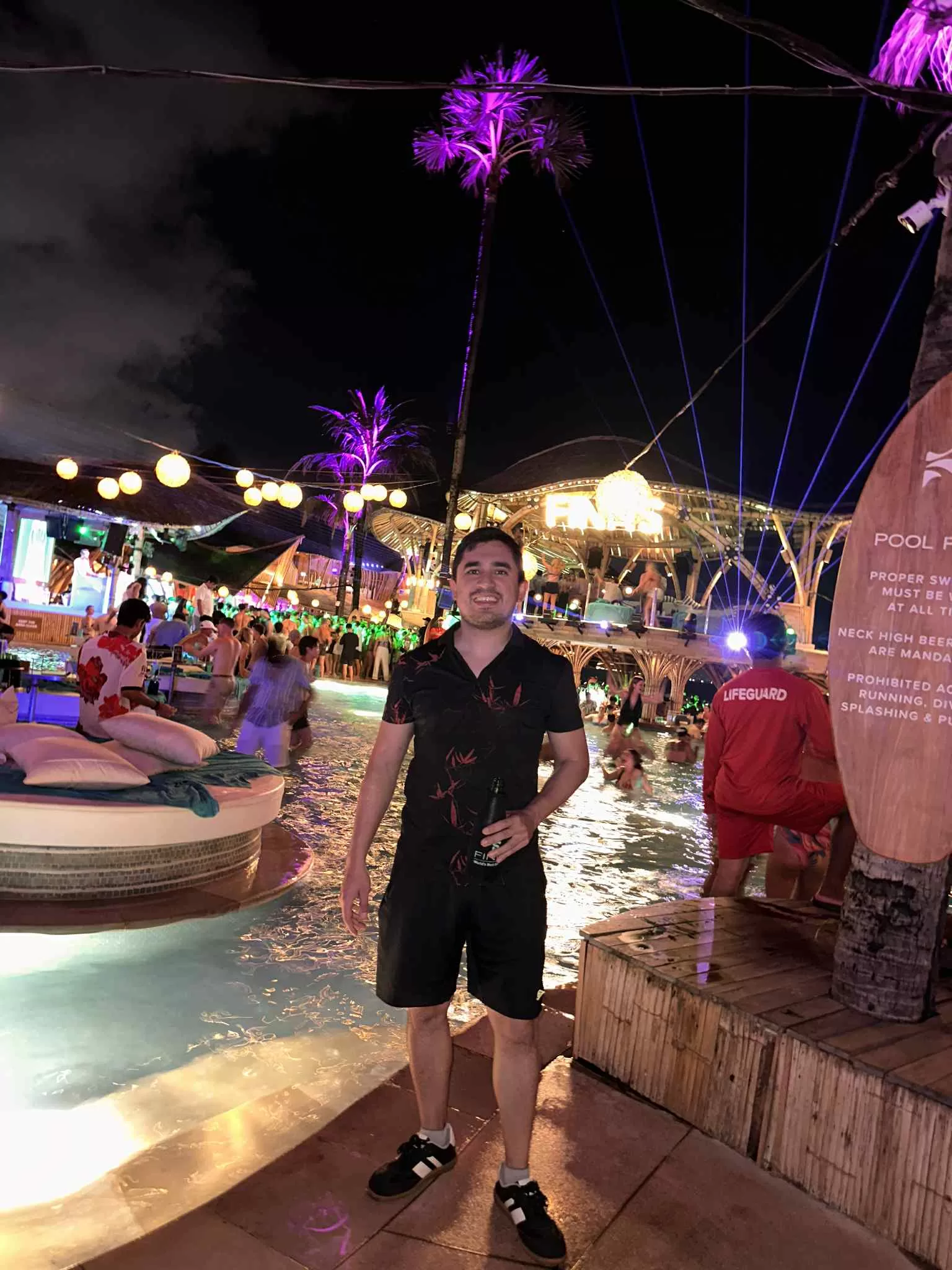 Party at a Beach Club in Bali