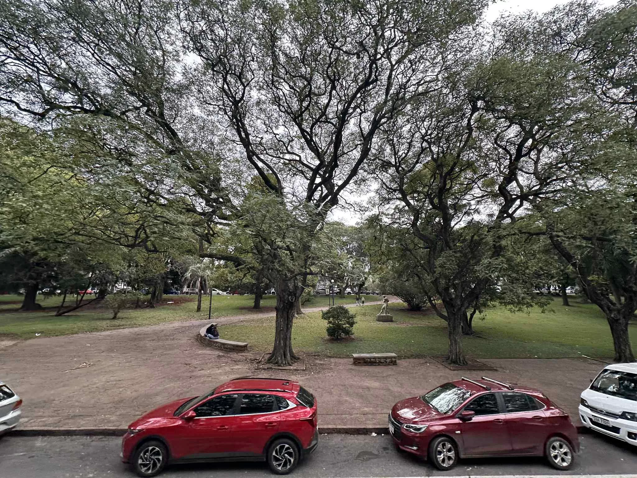 Parque Rodó y el lago artificial