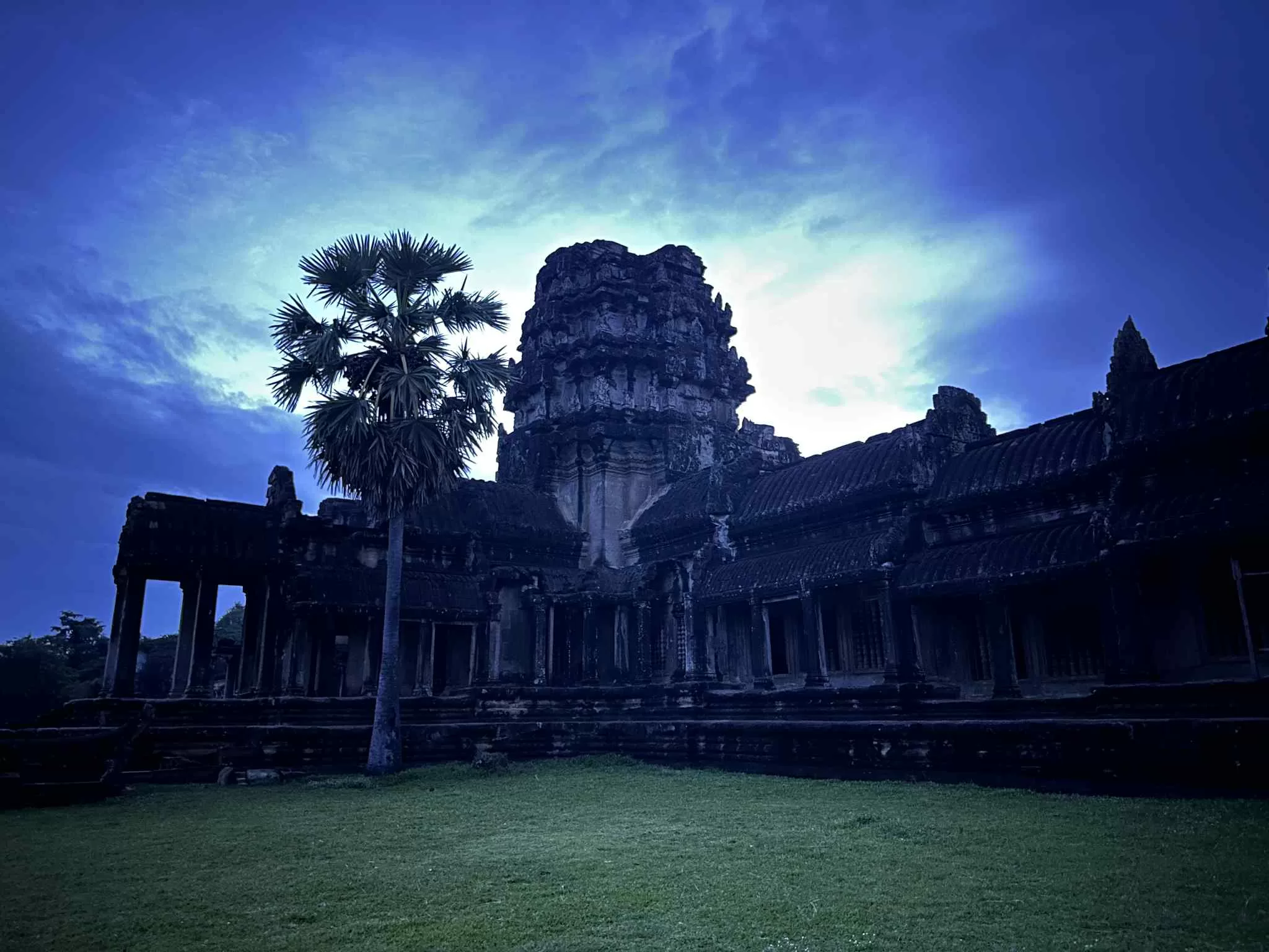 Amanecer en los templos de Camboya