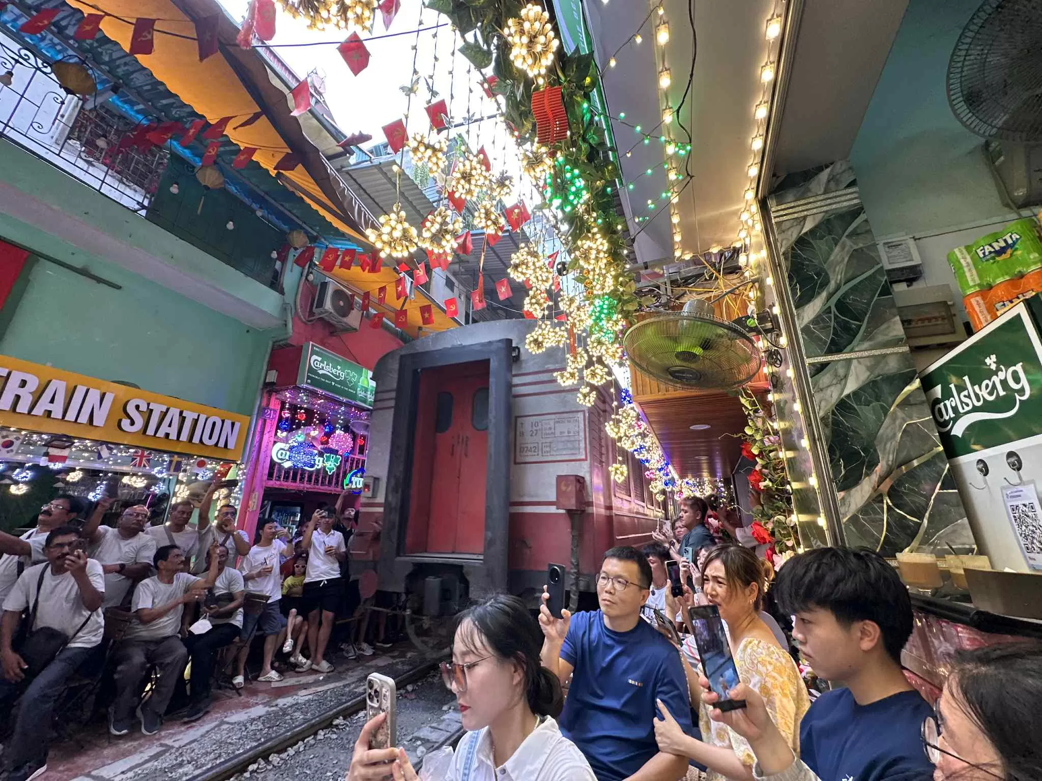 Train Street: where trains brush balconies in Vietnam