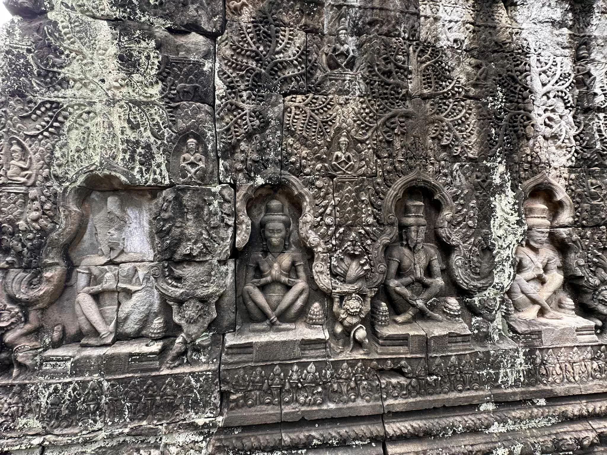 Esculturas en Preah Khan