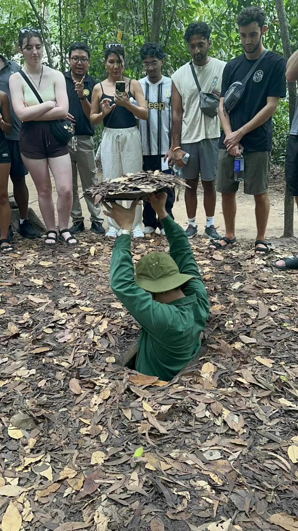 Túneles de Cu Chi en Vietnam