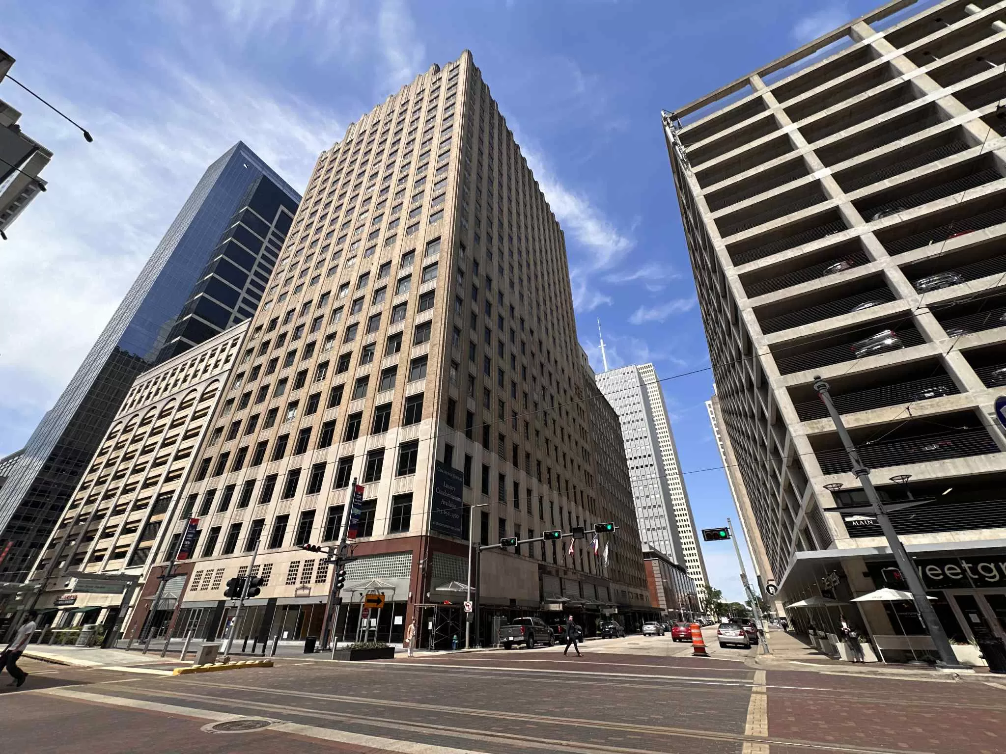 Arquitectura en el centro de esta ciudad de Texas